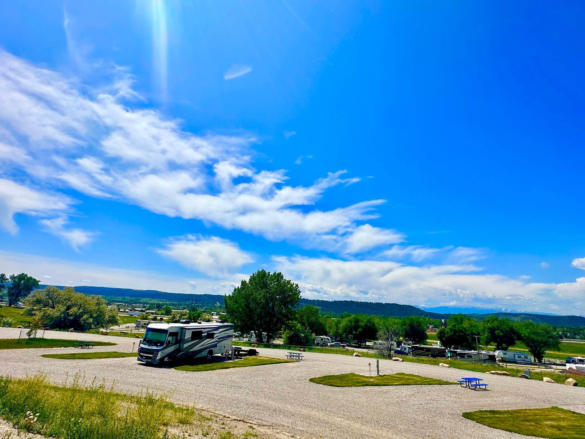 Camper-submitted photo at Mountain Range RV Park near Laurel, MT