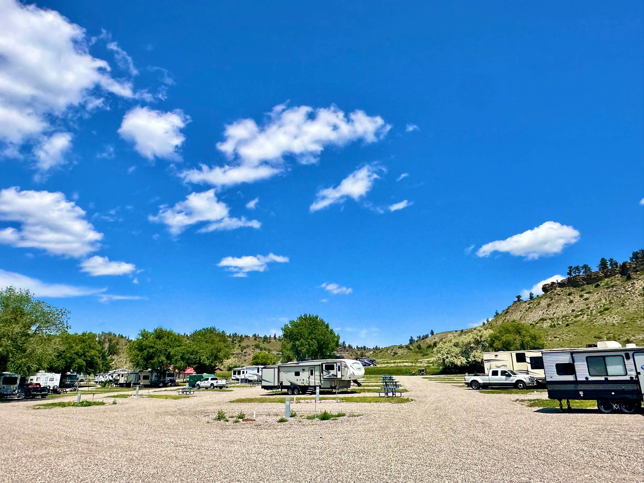 Bear H.'s photo at Mountain Range RV Park near Pryor, MT