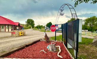 Bear H.'s photo of camping with pets at Mountain Range RV Park near Acton, MT