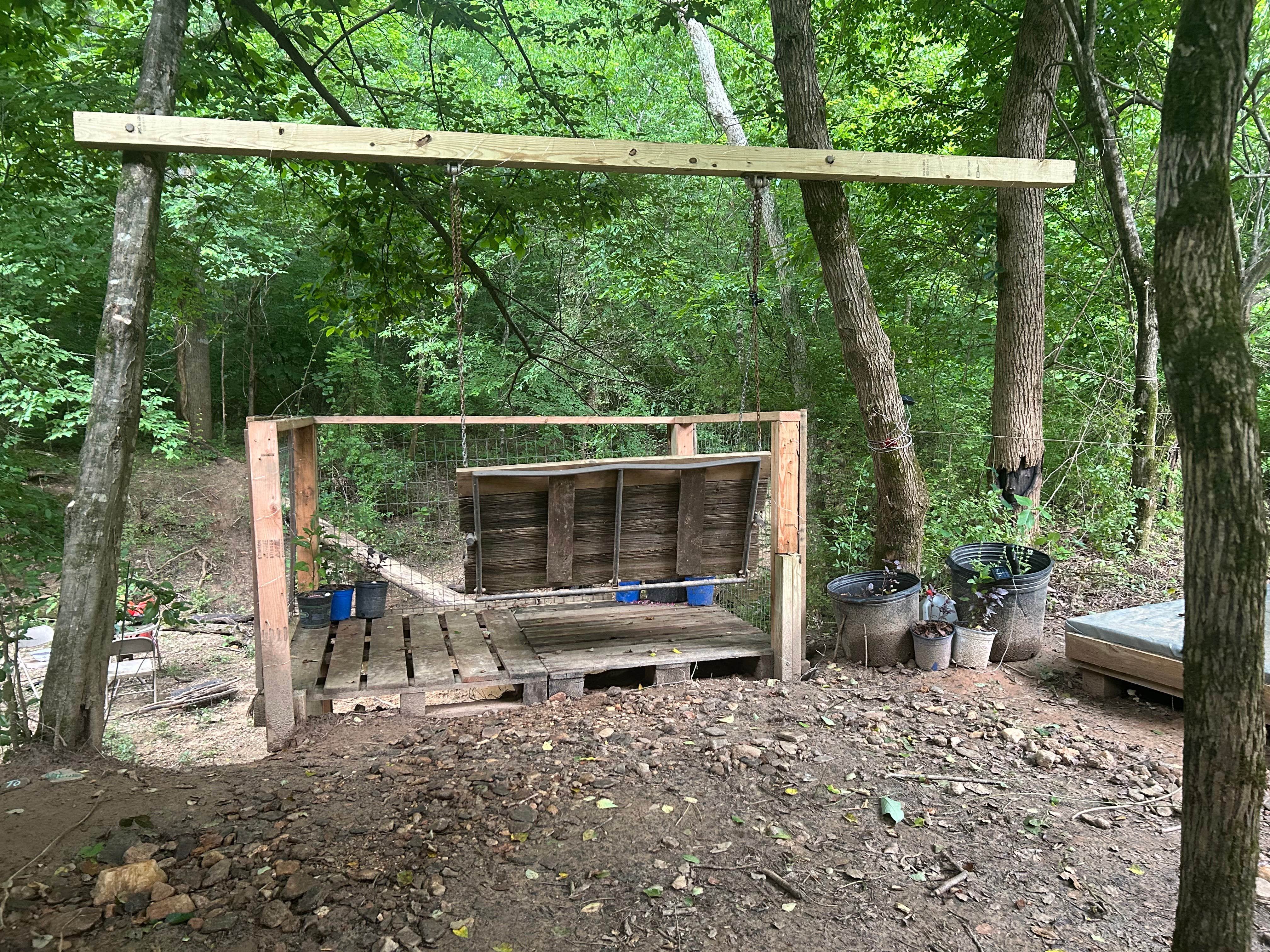 Johnathan Michael R.'s photo of glamping accommodations at Triple J Farm and Campground near Lincolnton, NC