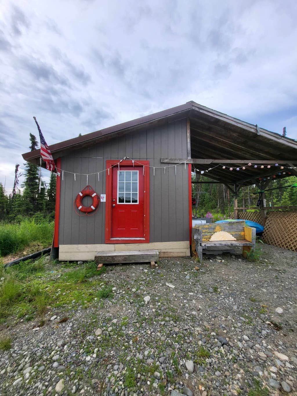 Margit B.'s photo of a cabin at Mooseberry Cabins near Elmendorf Air Force Base, AK