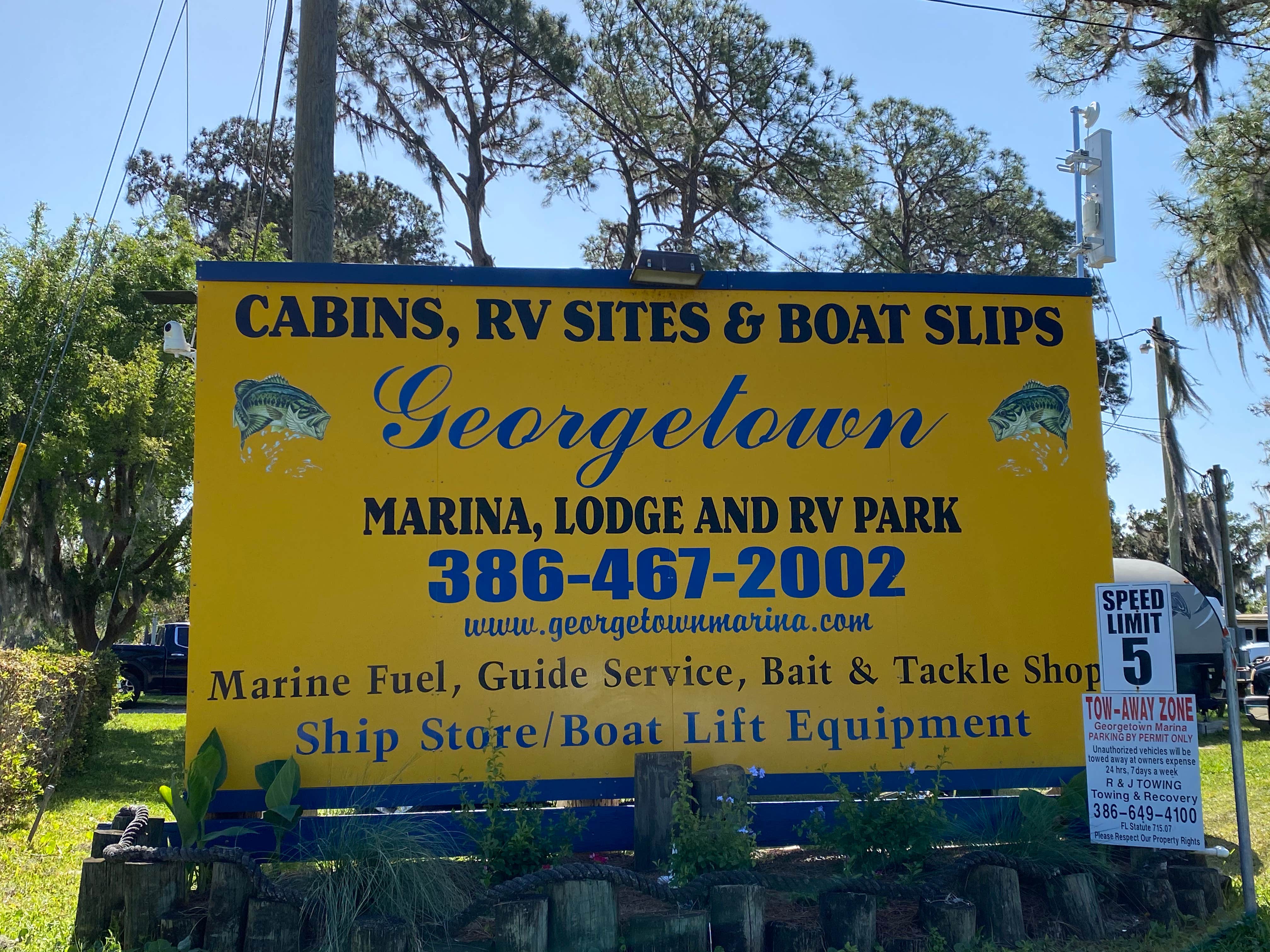 Camper-submitted photo at Georgetown Marina, Lodge & RV Park near Welaka, FL