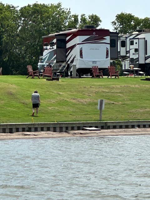 John E.'s photo of rv camping at KOA Port Lavaca Matagorda Bay near Edna, TX
