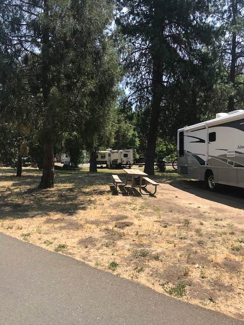 Andy H.'s photo of rv camping at Valley of the Rogue State Park Campground near Rogue River, OR