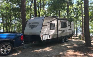 Angie G.'s photo of rv camping at Baker Creek State Park Campground near Greenwood, SC