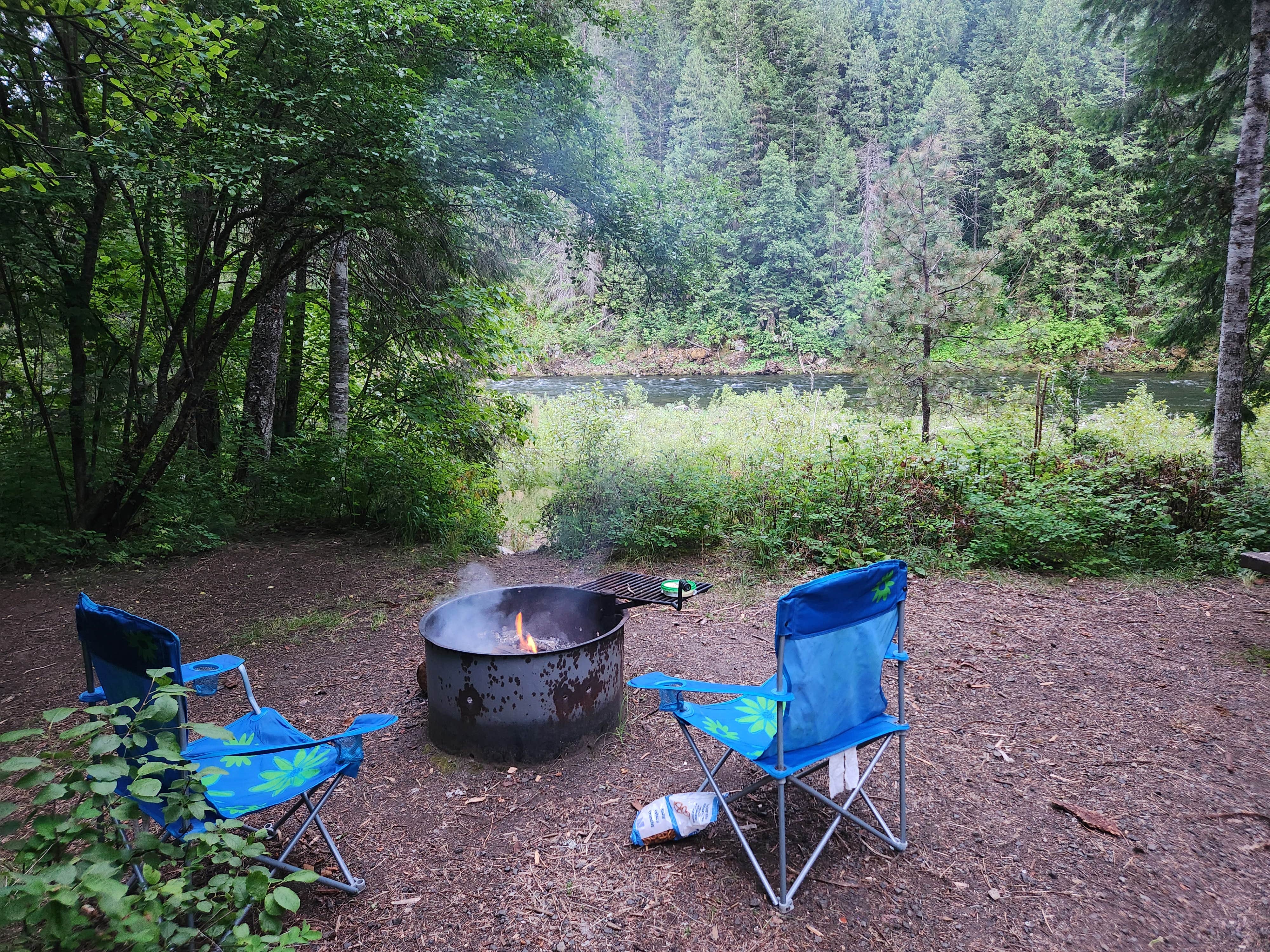 Camper-submitted photo at Knife Edge Campground near Elk City, ID