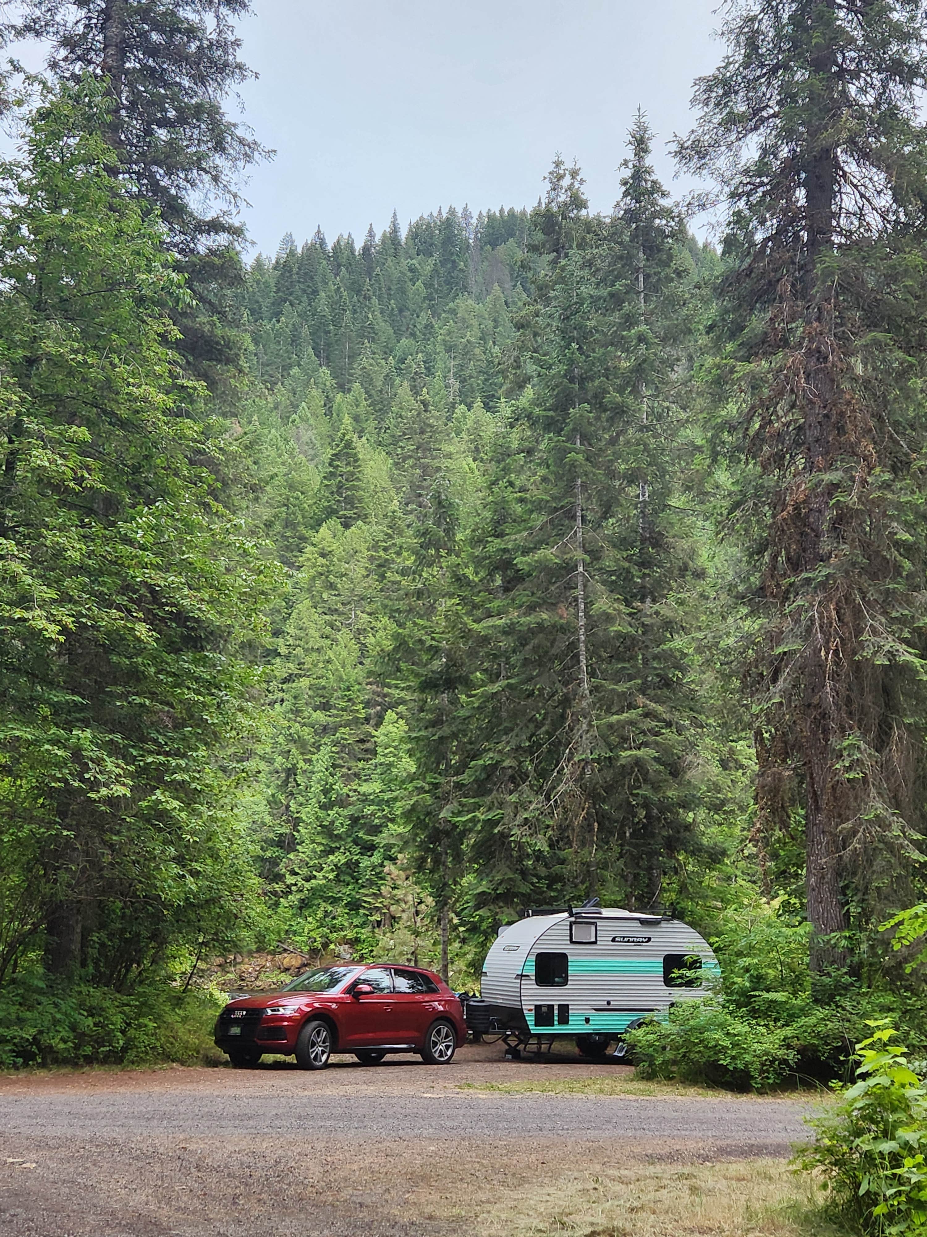 Patrick M.'s photo of rv camping at Knife Edge Campground near Grangeville, ID
