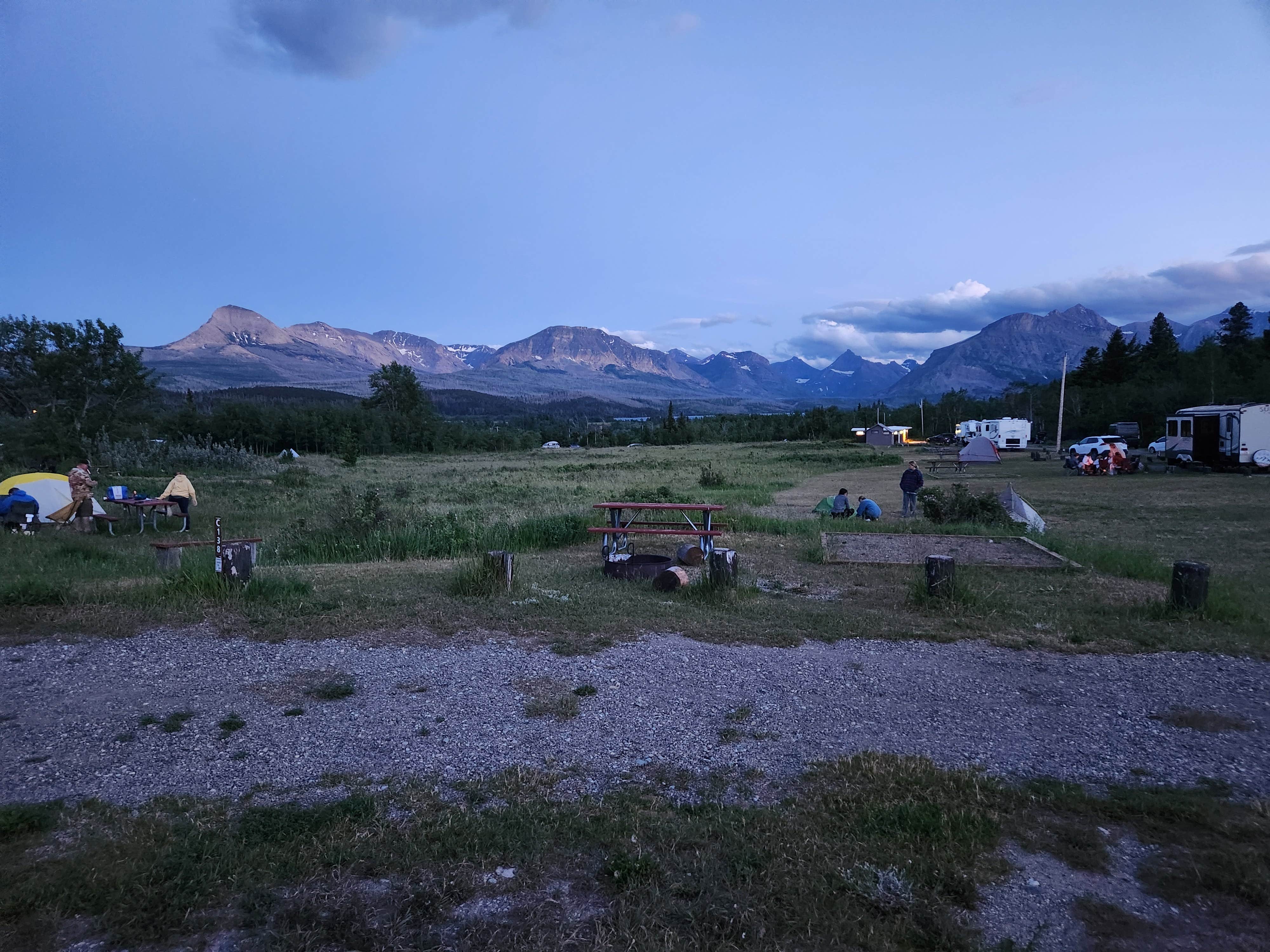 Patrick M.'s photo at St Mary Campground - Glacier National Park — Glacier National Park near Glacier National Park