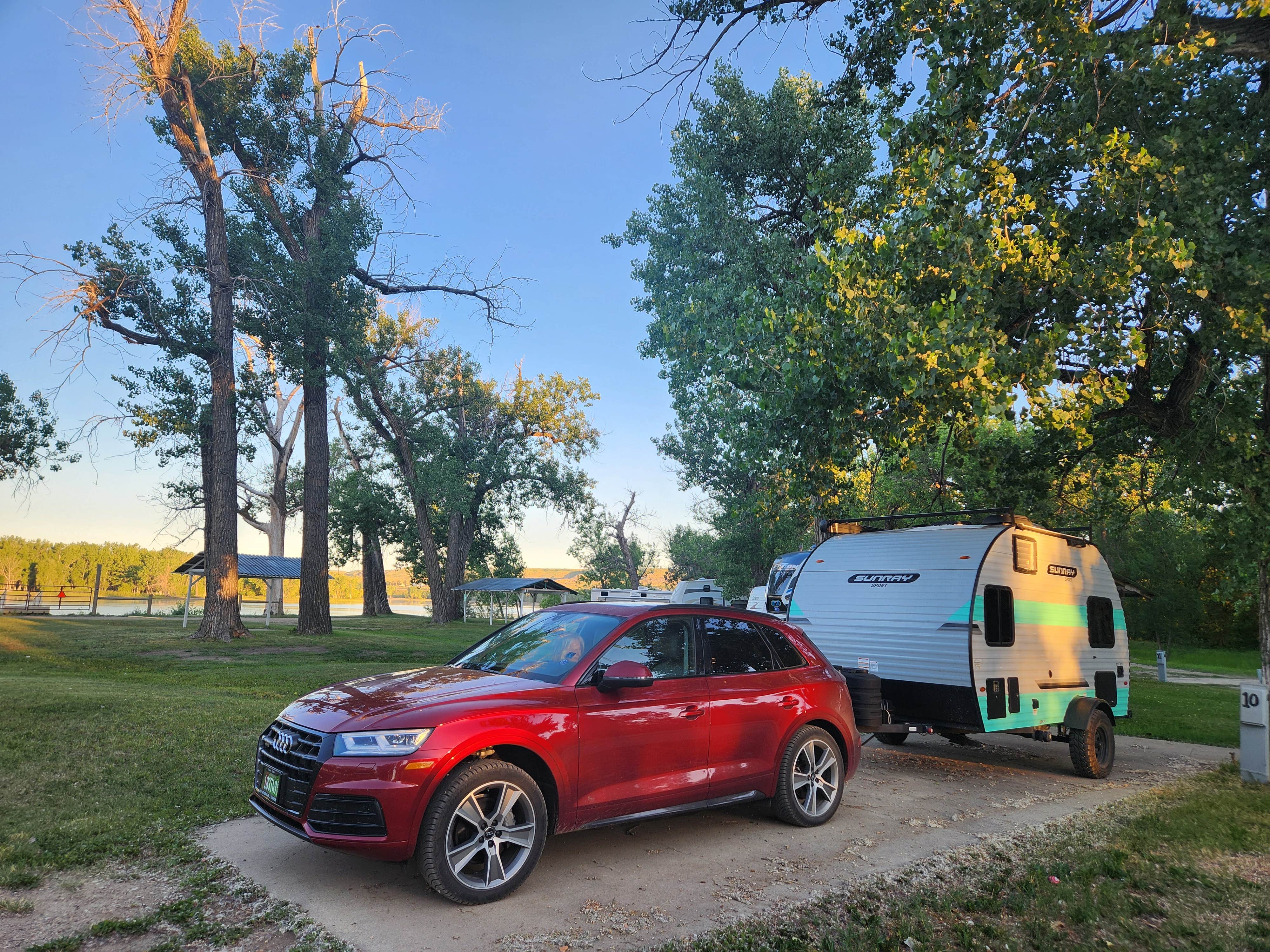Camper-submitted photo at Trenton Lake Recreation Area near Epping, ND