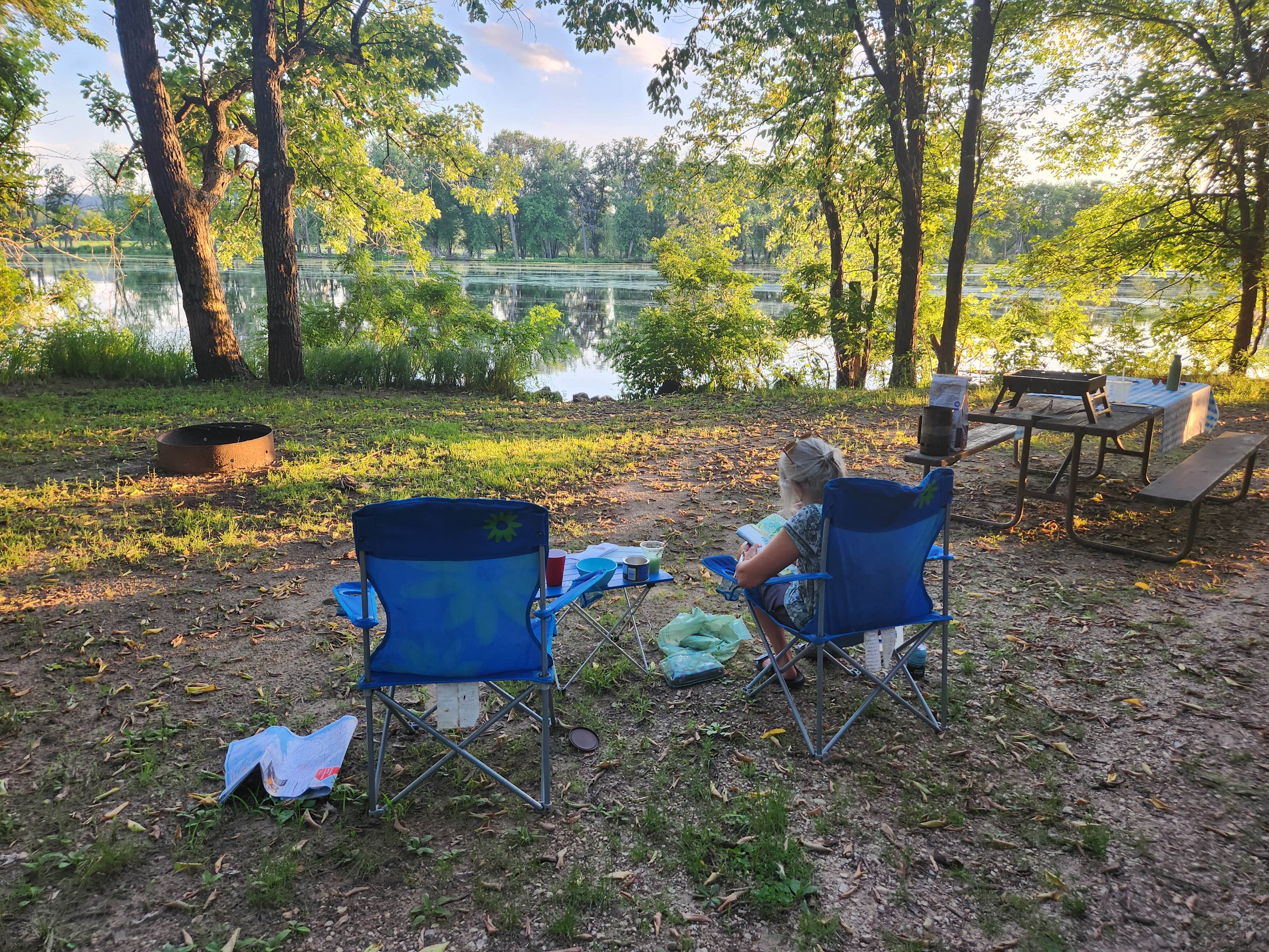 Patrick M.'s photo at South Campground — Merrick State Park near Cochrane, WI