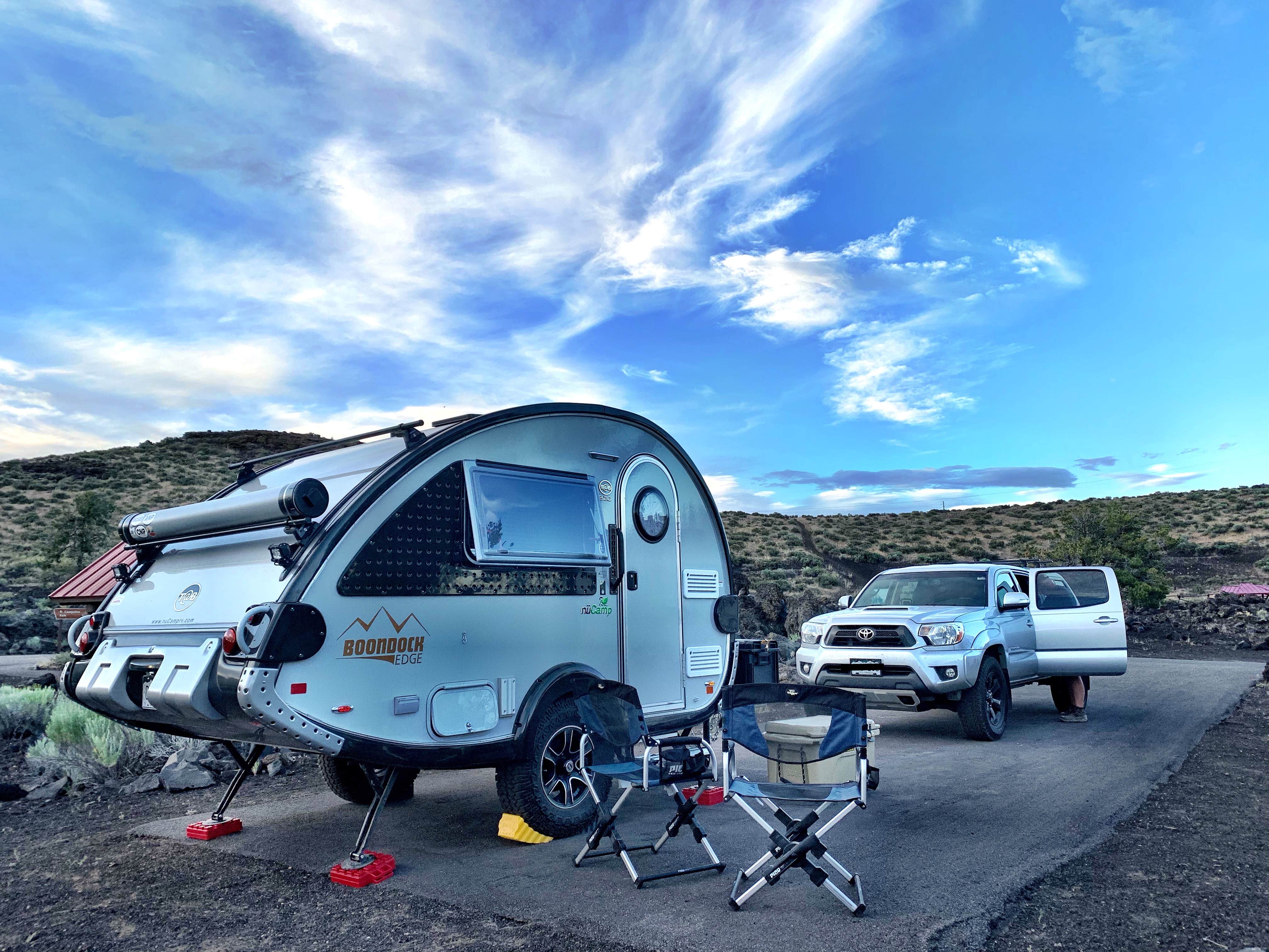 Candace  D.'s photo of rv camping at Lava Flow Campground — Craters of the Moon National Monument near Arco, ID