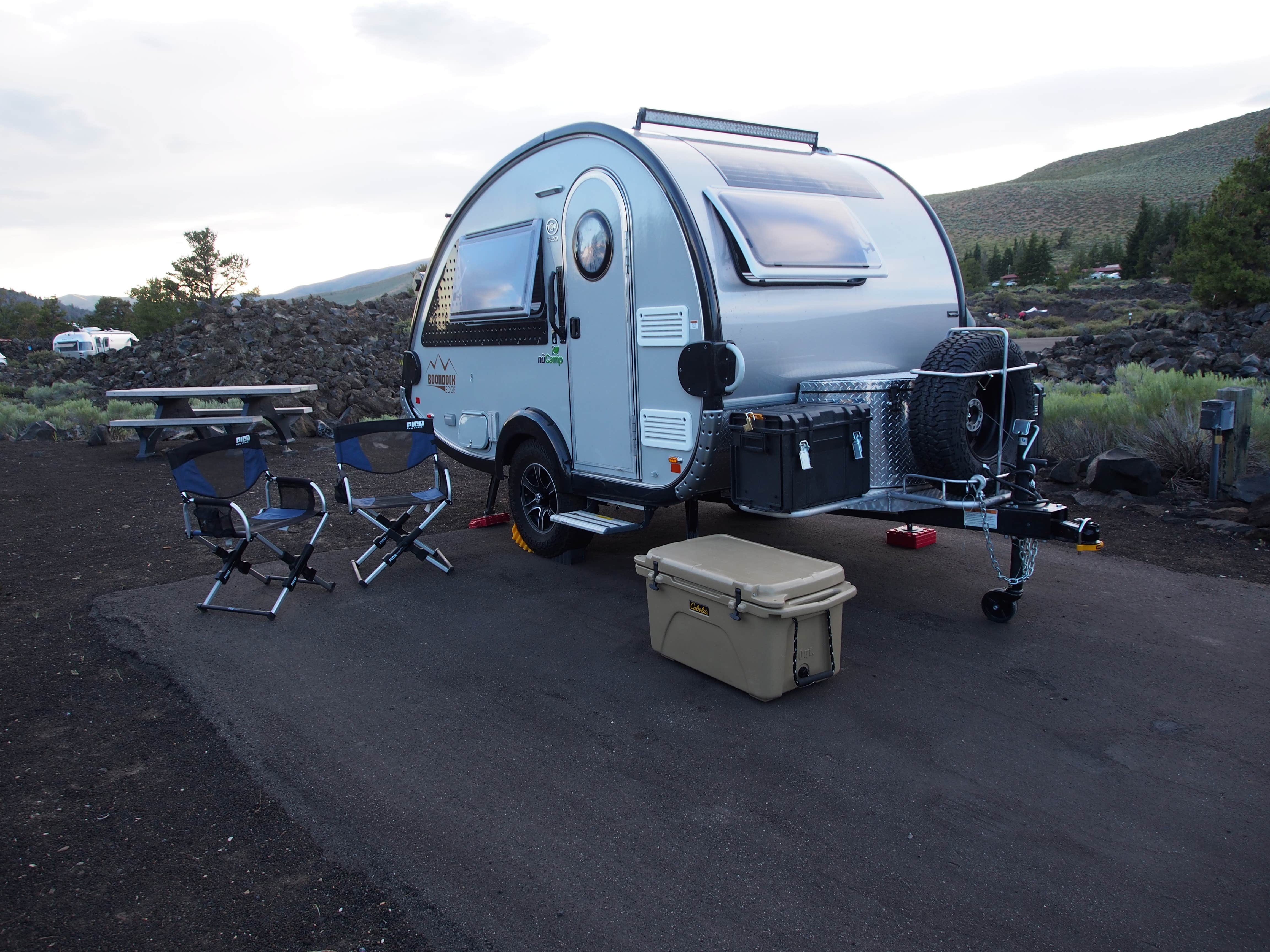 Candace  D.'s photo of rv camping at Lava Flow Campground — Craters of the Moon National Monument near Mackay, ID