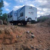 Review photo of Large Dispersed Campsite off BLM 0151 on E Pleasant Creek Diversion Rd/Notom Rd by Sharon & Joe P., July 4, 2025