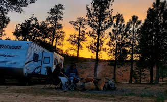 Sharon & Joe P.'s photo of a dispersed camping area at Cabin Hollow FS #121 Dispersed Camping near Dixie National Forest