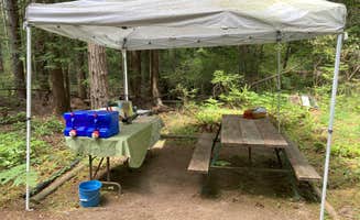 Will & Asha J.'s photo of tent camping at 7 Acres Of Heaven near Keystone Harbor