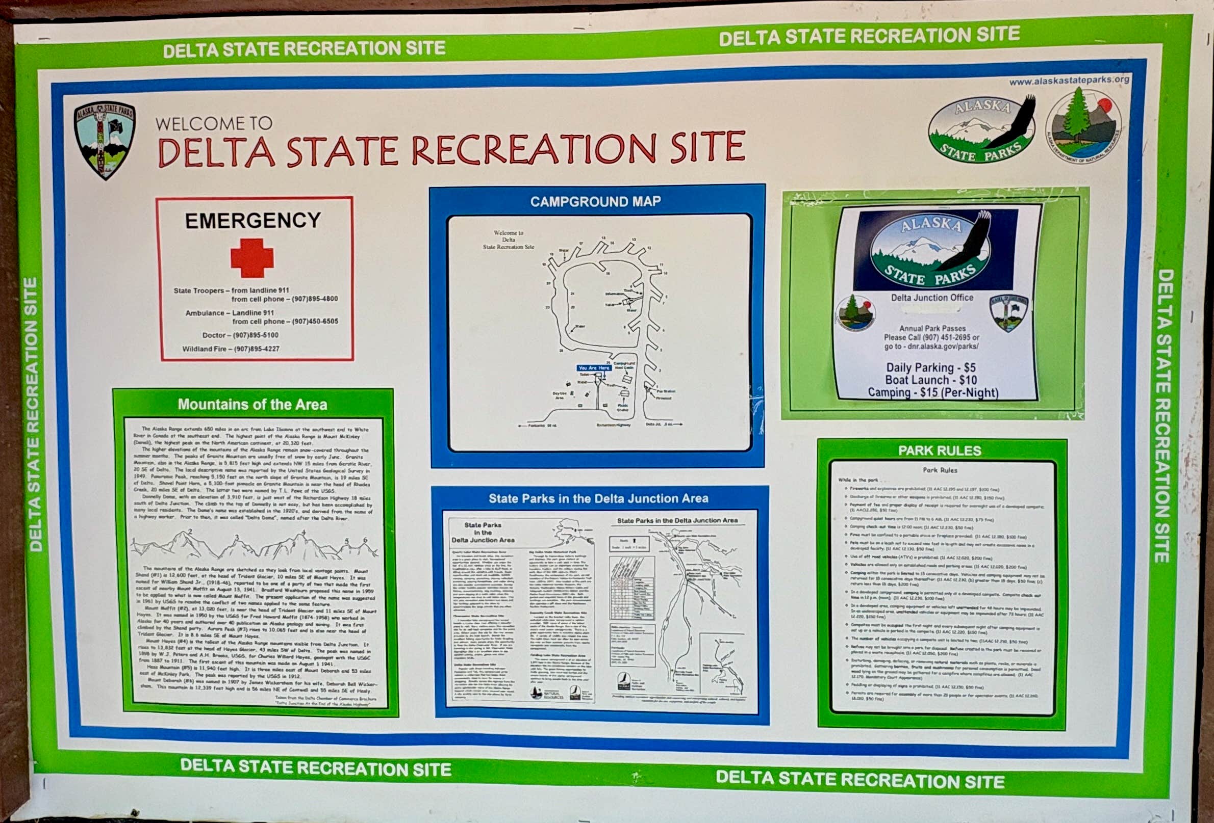 Camper-submitted photo at Delta State Recreation Site near Fort Greely, AK