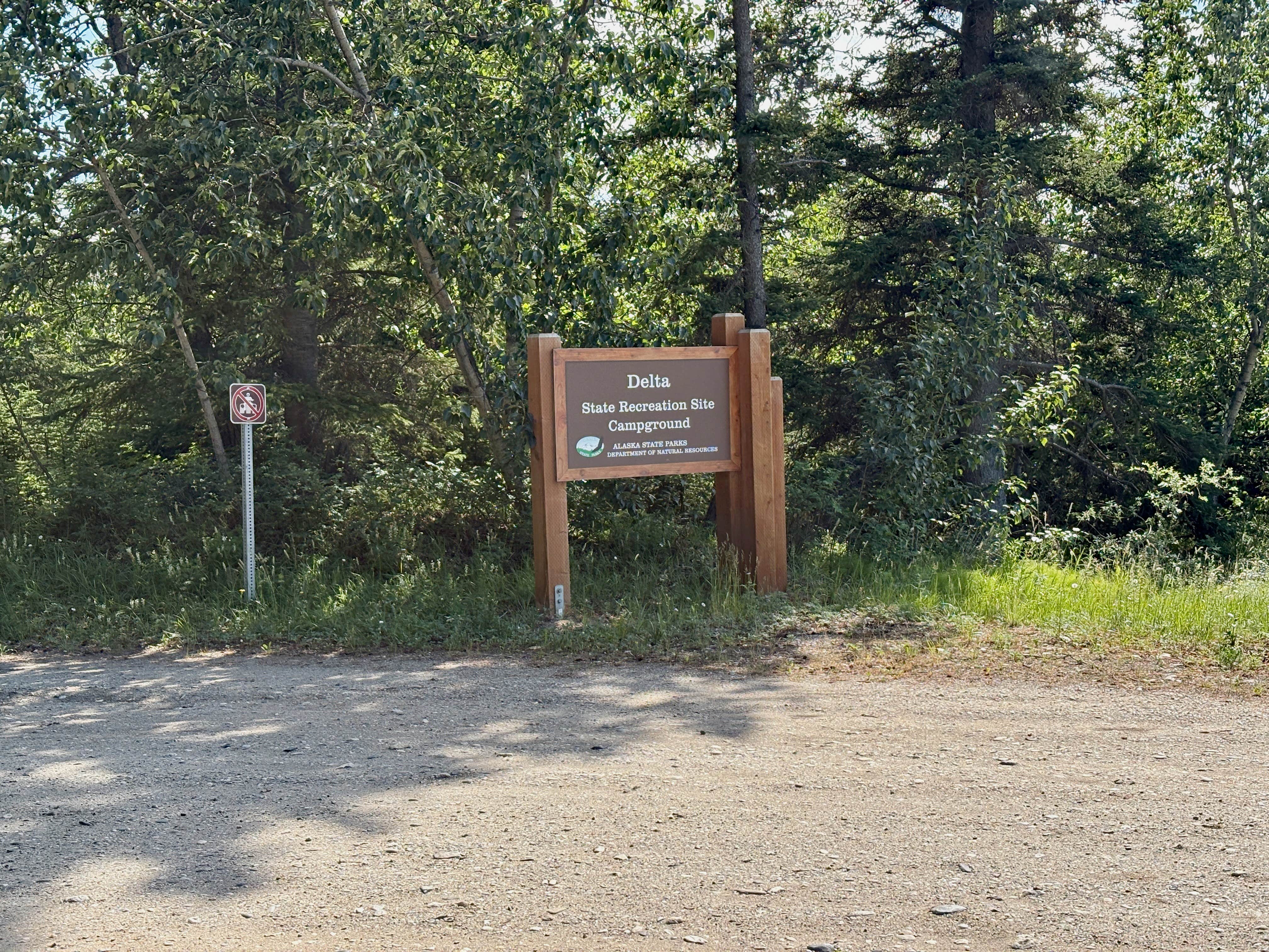 Camper-submitted photo at Delta State Recreation Site near Fort Greely, AK