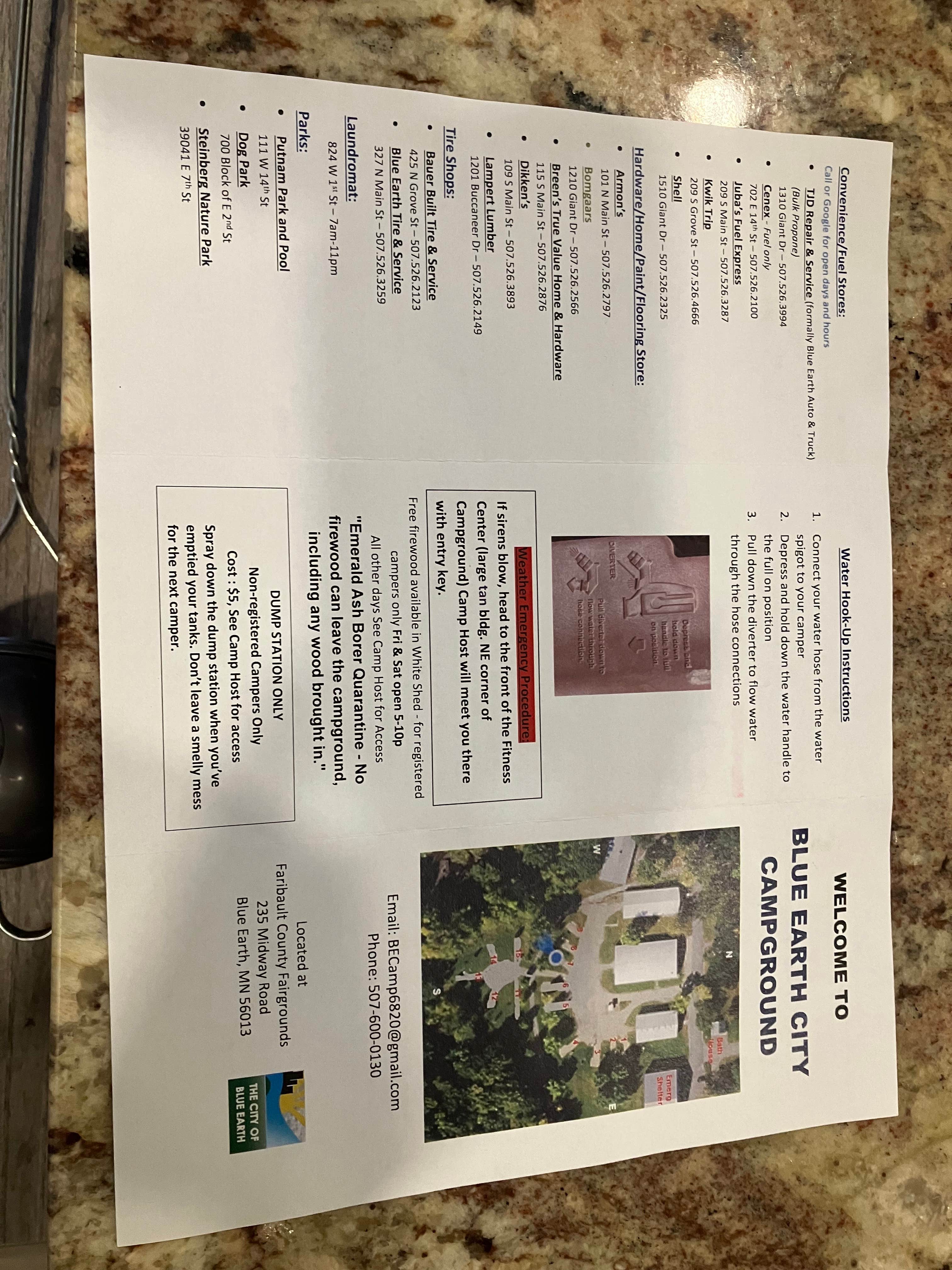 Camper-submitted photo at Blue Earth City Campground near Blue Earth, MN