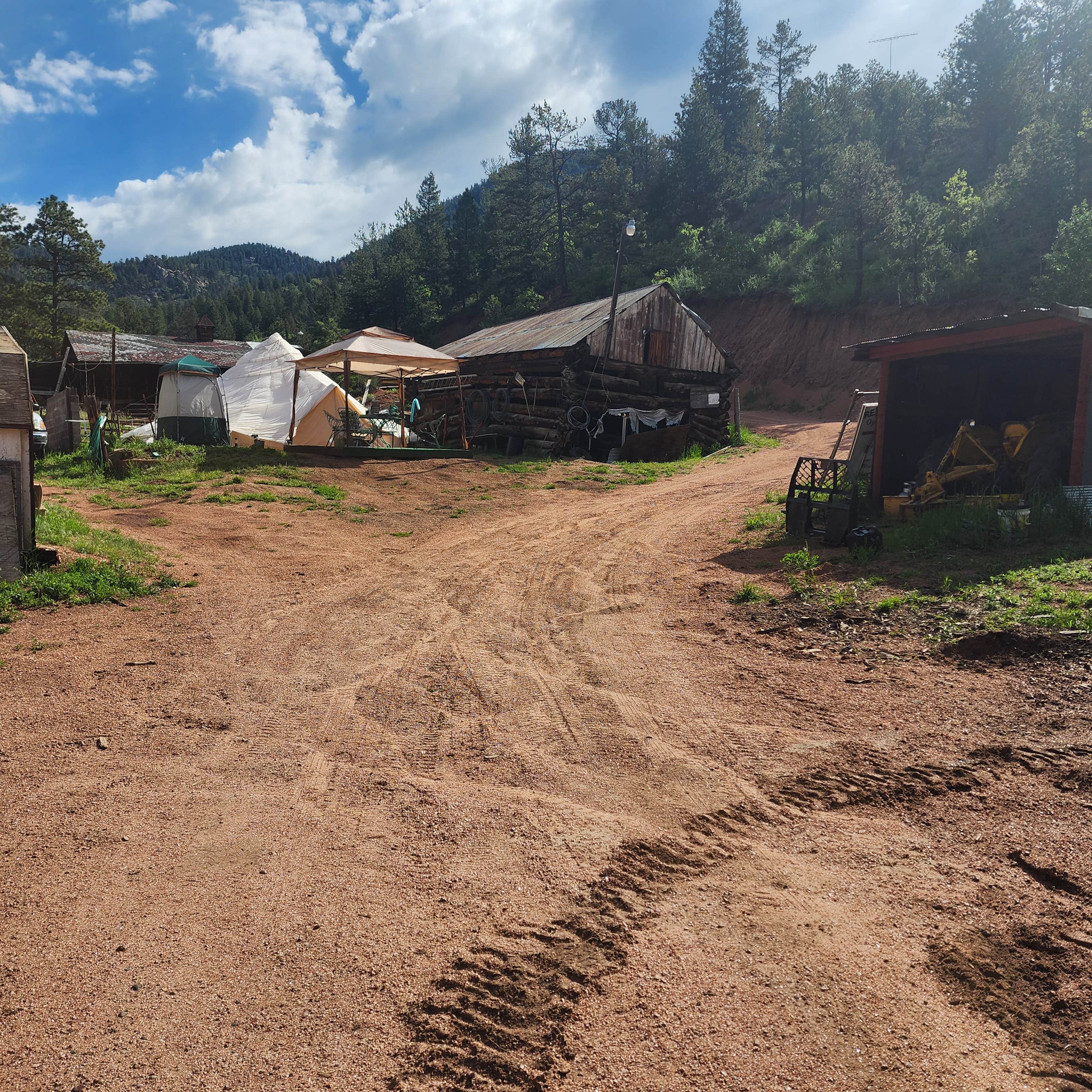 Camper submitted image from Bear Bottom Cabins and Glamping - 2