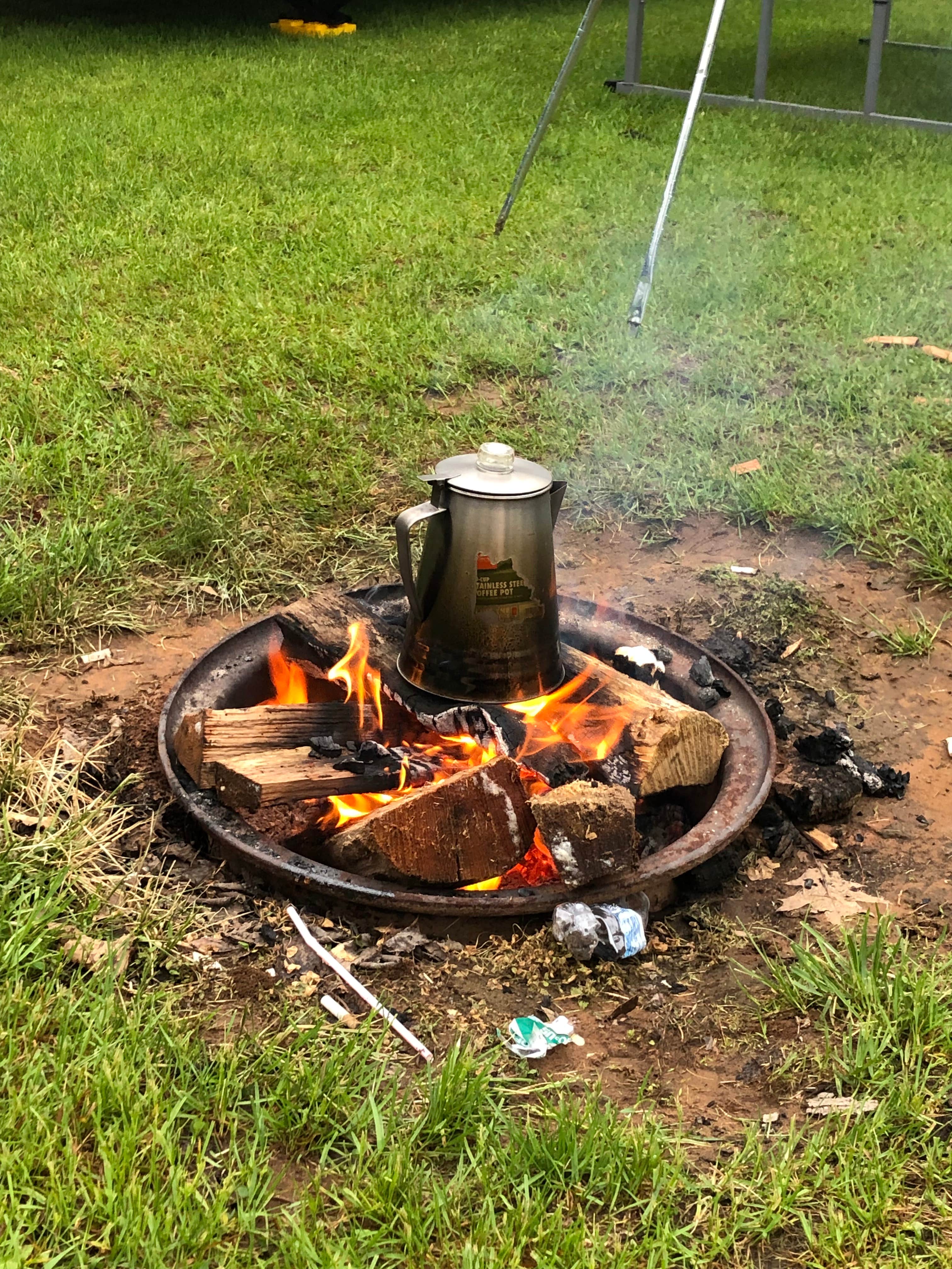 Camper-submitted photo at River's Edge Campground - Black River near Holmen, WI