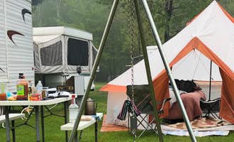 Camping near Great River Bluffs State Park Campground: River's Edge Campground - Black River, Galesville, Wisconsin