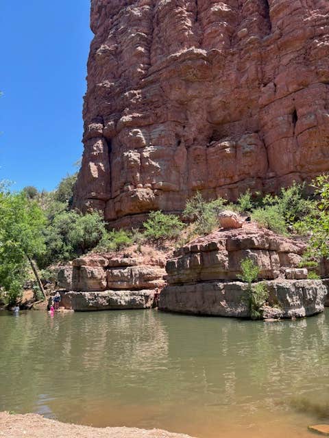 Michael F.'s photo of a dispersed camping area at FR131 Dispersed Camping near Cottonwood, AZ