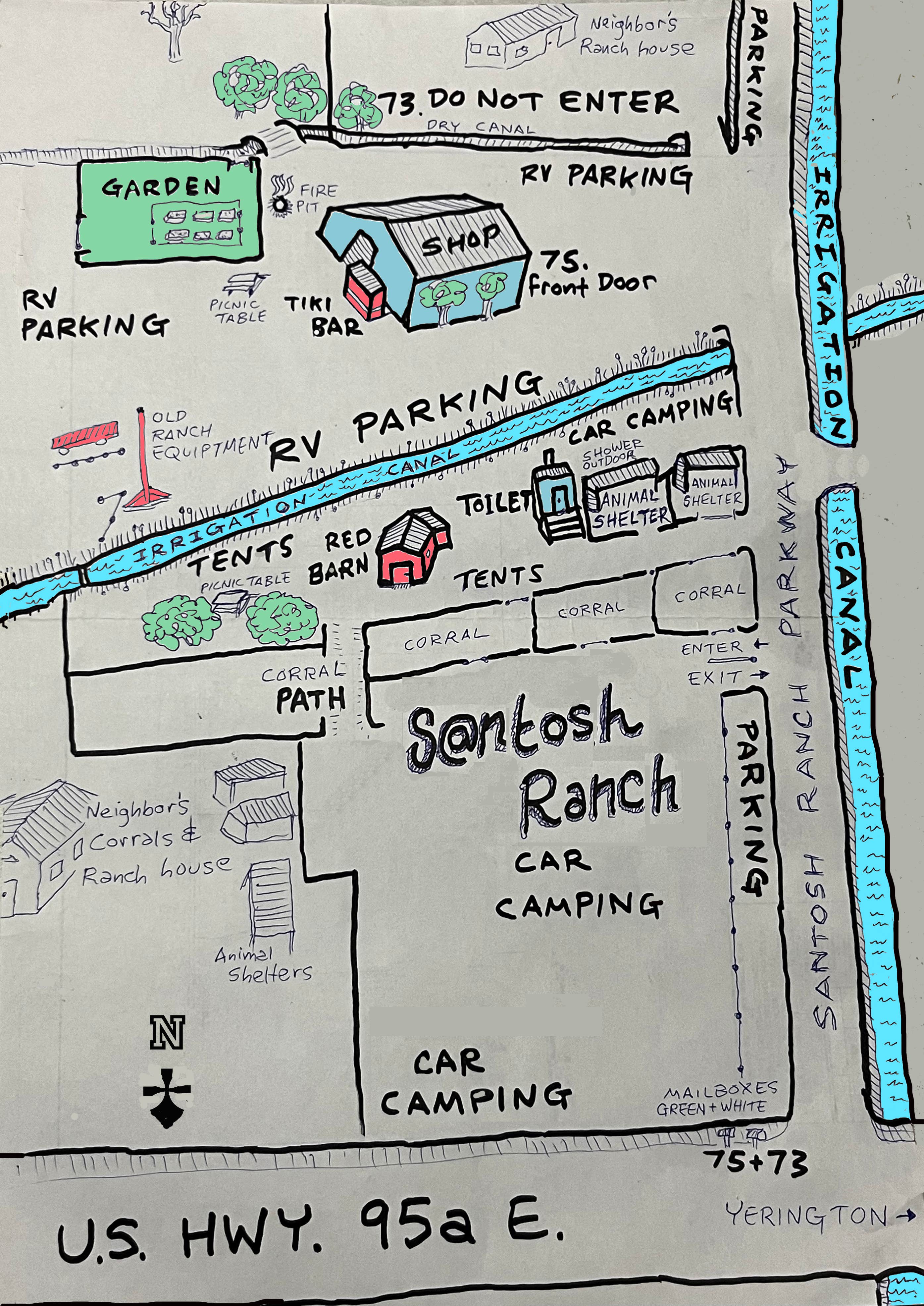 Camper submitted image from Historic Santosh Ranch in Yerington, NV - 1