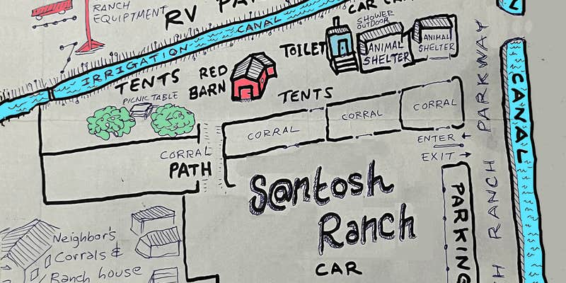 Camper submitted image from Historic Santosh Ranch in Yerington, NV
