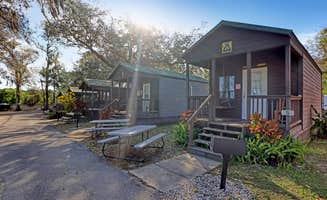 Red Pine C.'s photo of glamping accommodations at Cape Kennedy RV Resort near Cape Canaveral, FL