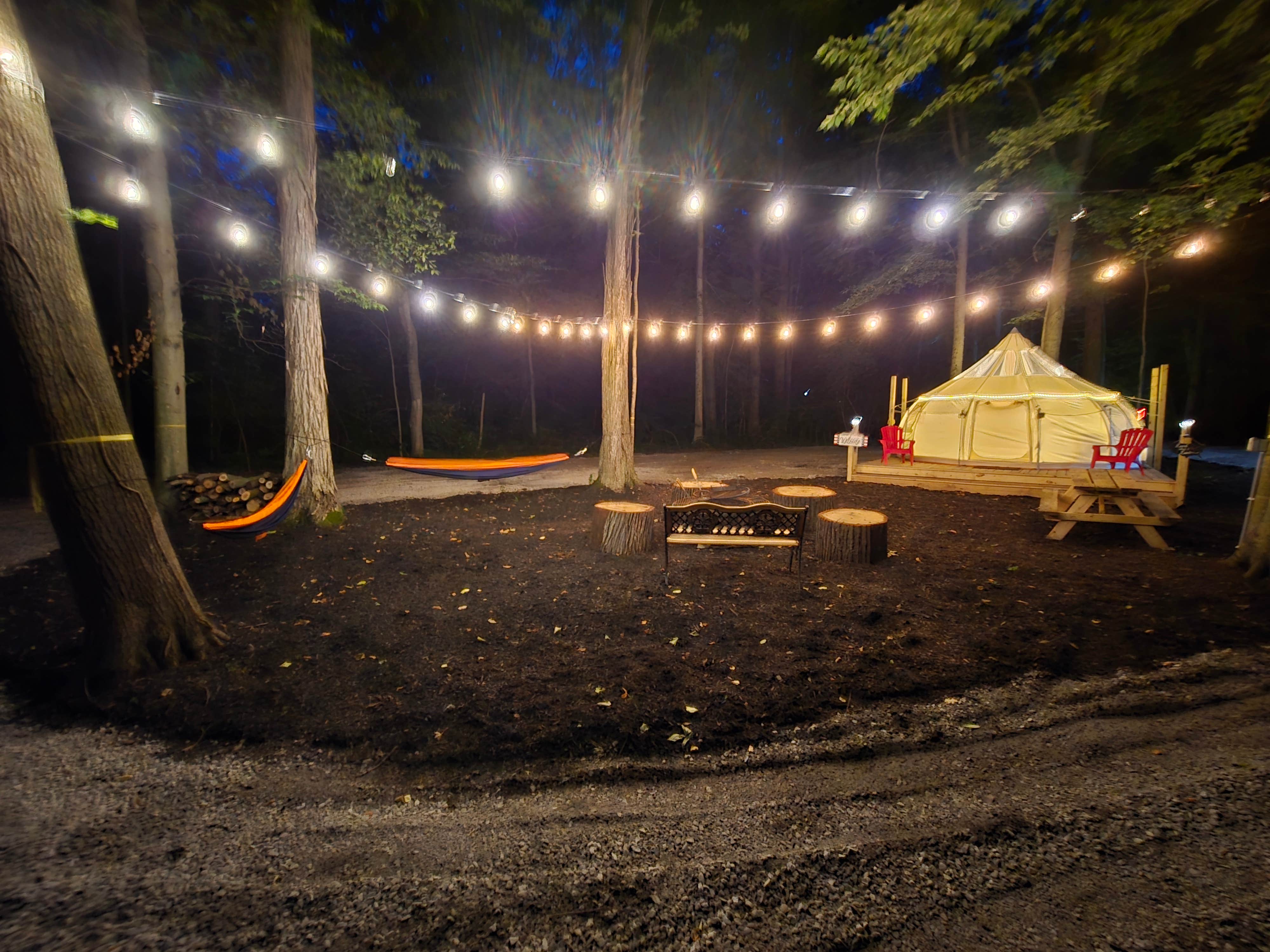 Camping near Barefoot Retreat: The Firefly Nest, New Haven, Indiana