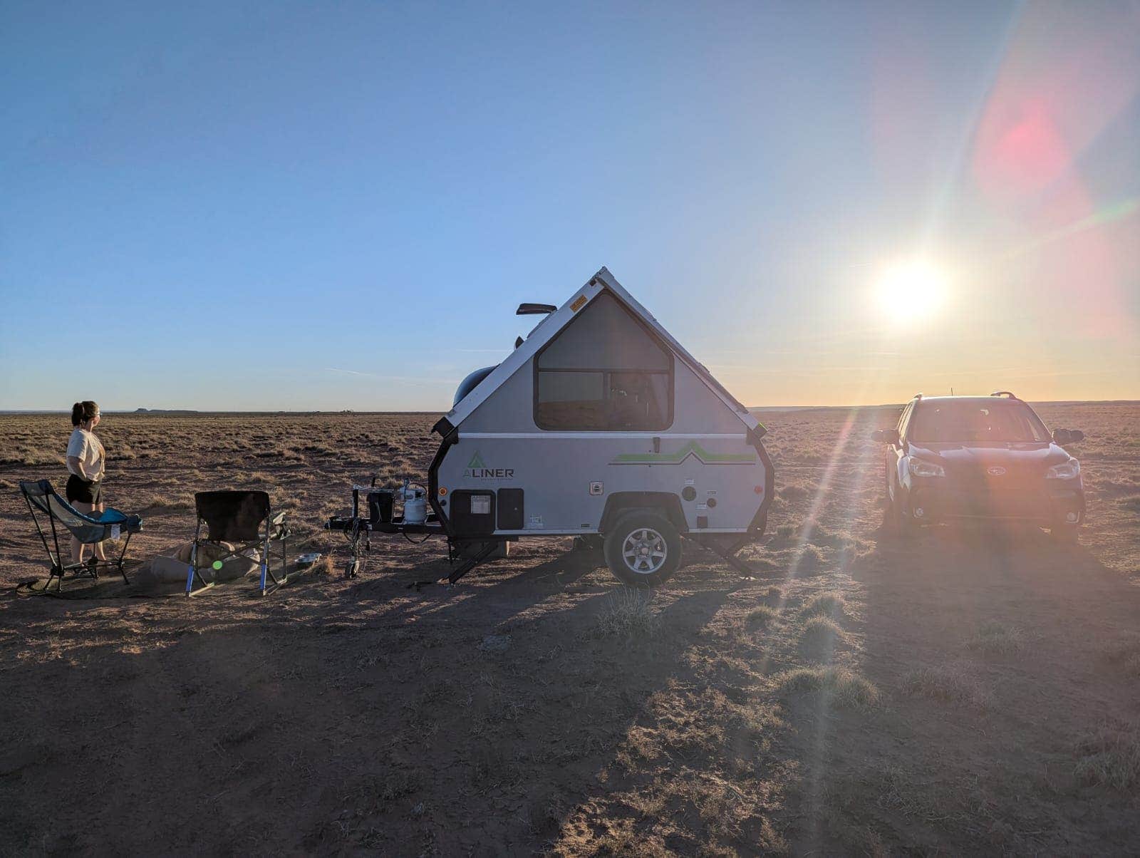 Andrew S.'s photo at Petrified Forest Campground near Woodruff, AZ