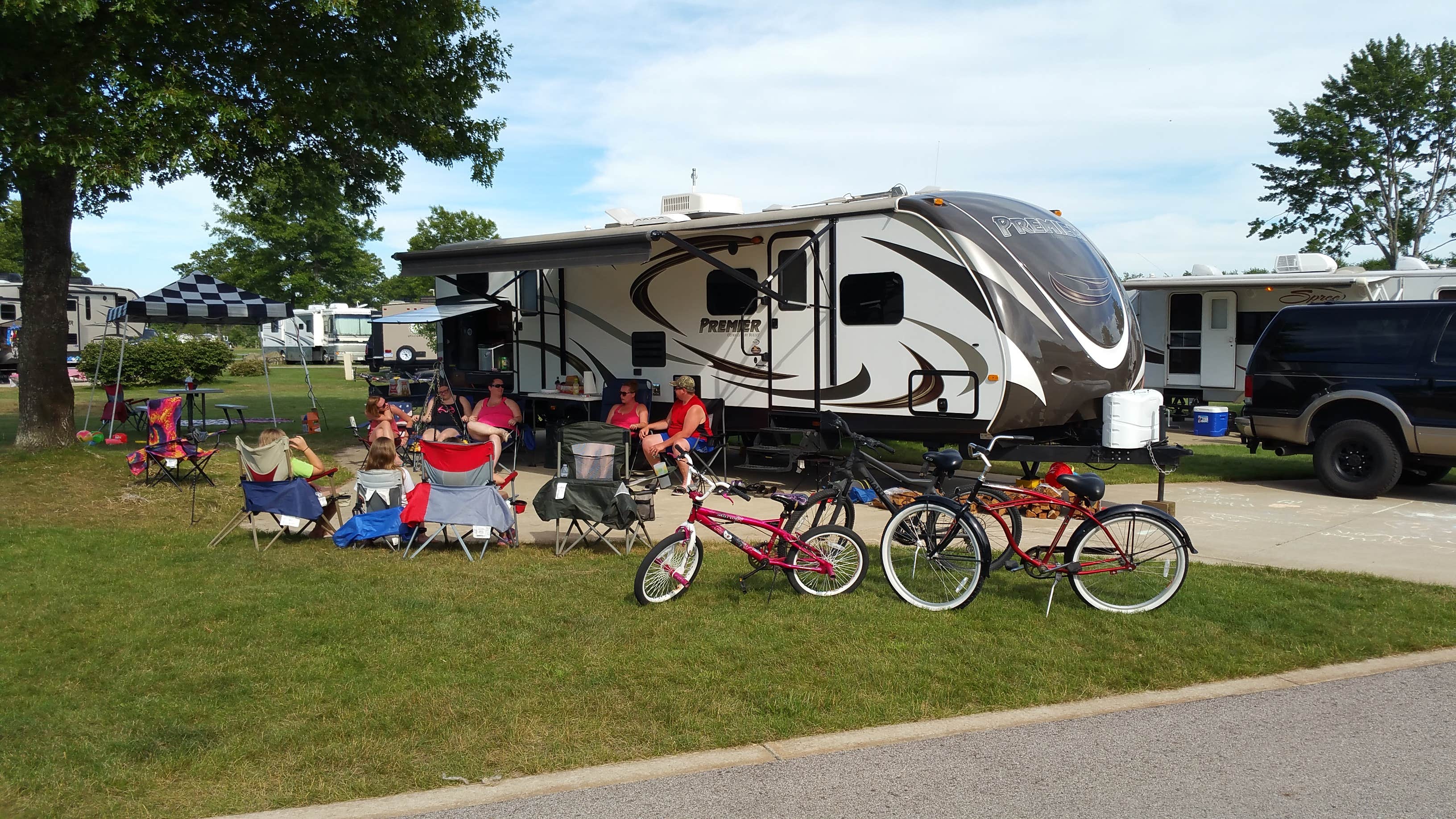 Mike G.'s photo of rv camping at Duck Creek RV Resort near Grand Haven, MI