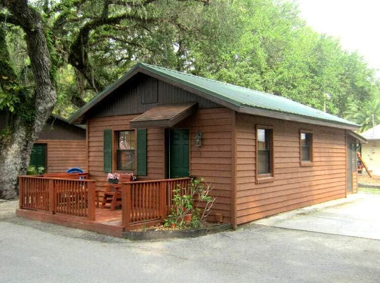 The Dyrt's photo of a cabin at Riverside Lodge Resort near Oakland, FL
