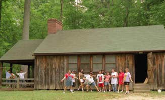 The Dyrt's photo of a cabin at Cabin Camp 3 — Prince William Forest Park near Huntingtown, MD