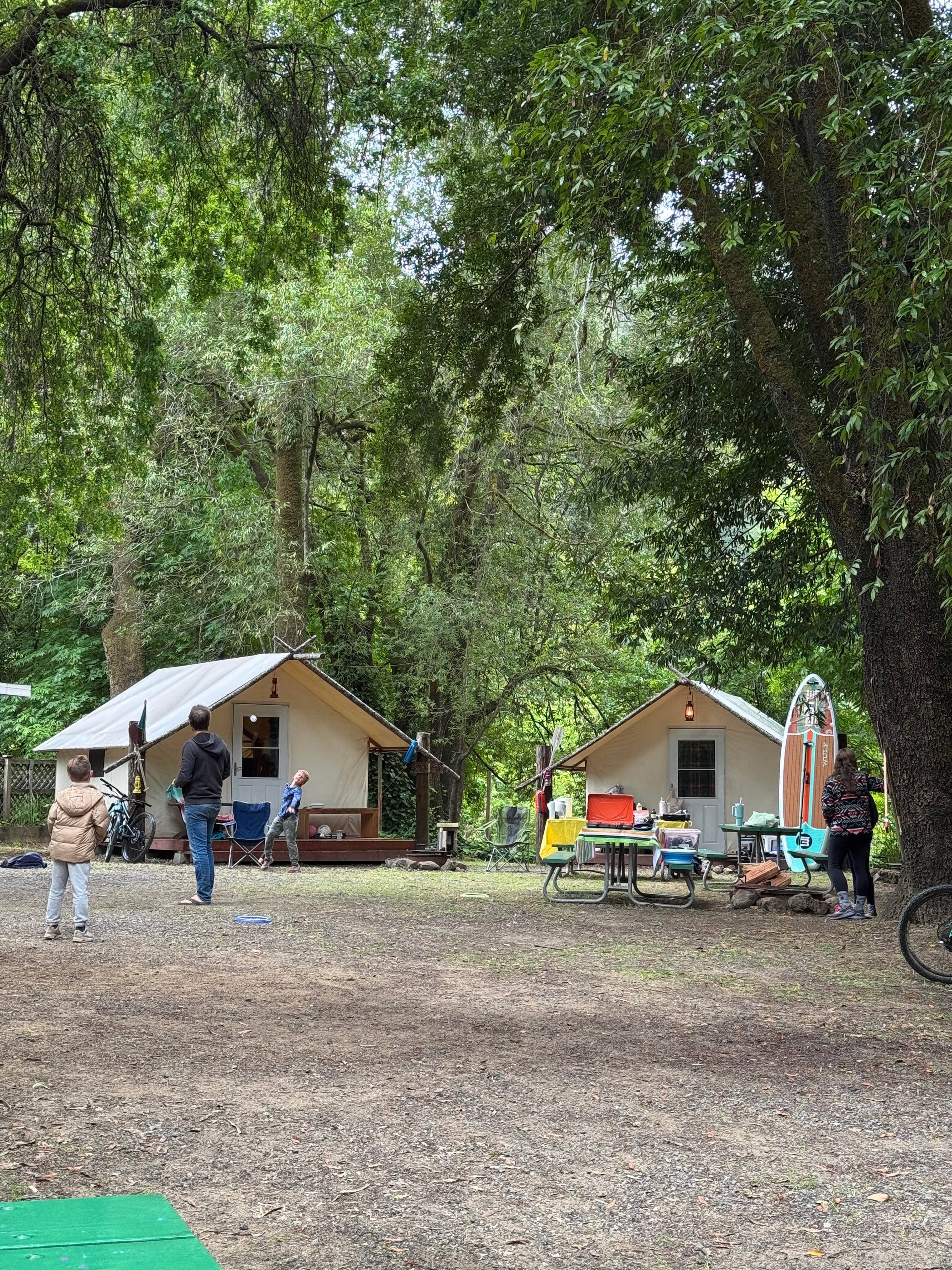 Camper-submitted photo at River Bend Resort near Rutherford, CA