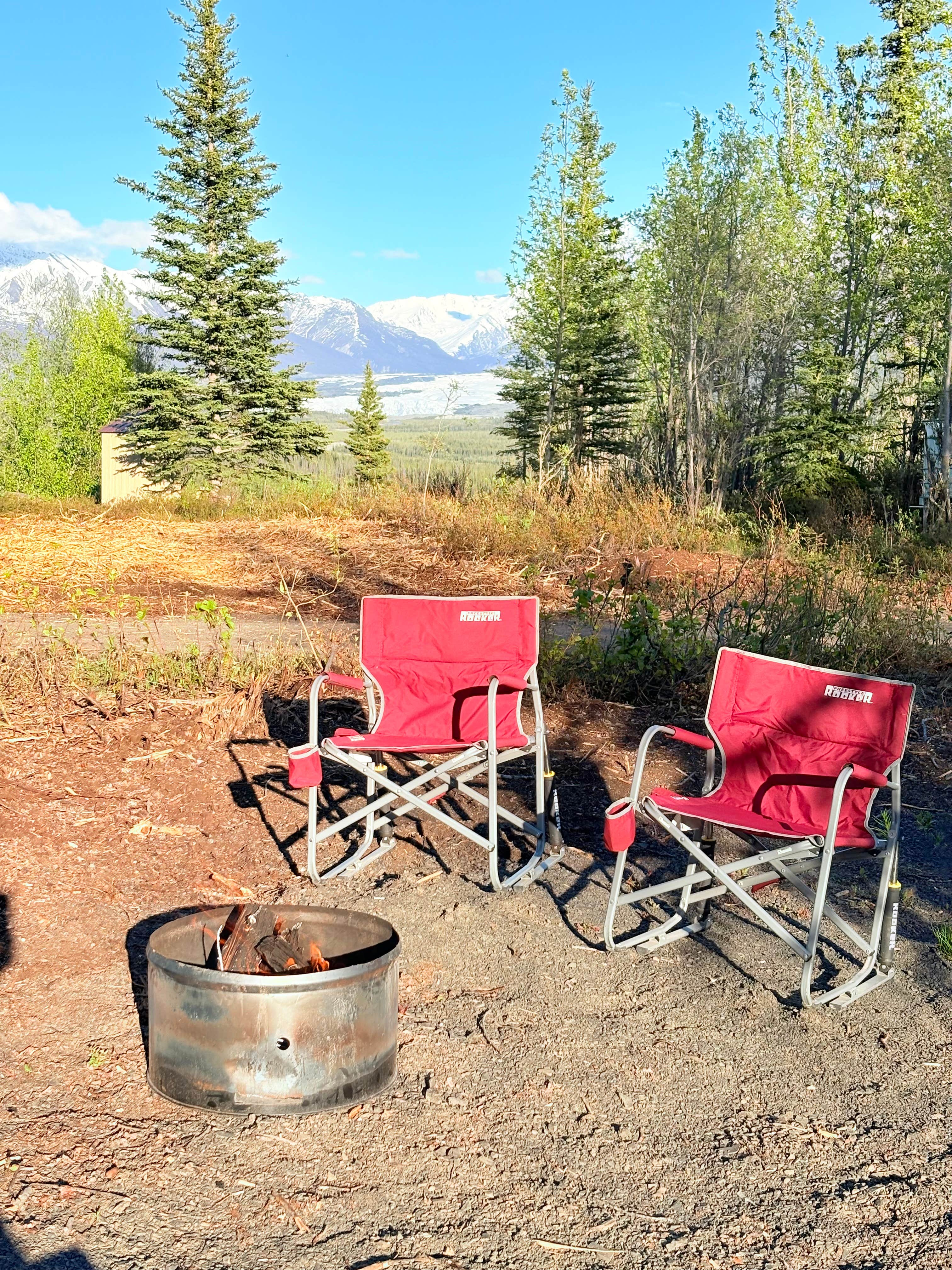 Iwona P.'s photo at Pinochle Trail Campground near Sutton, AK
