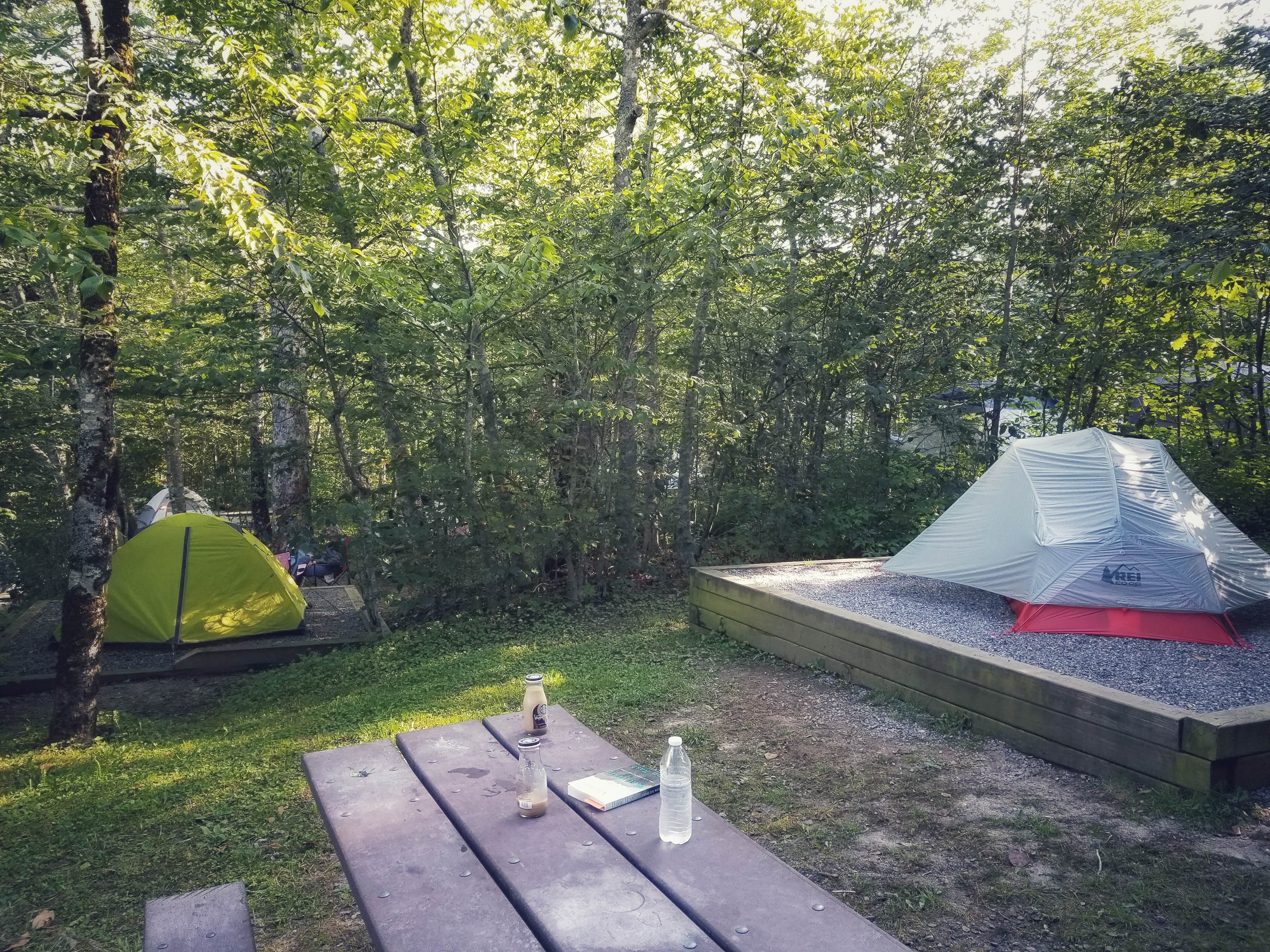 The sites are close, but I never felt crowded, and was still able to enjoy my privacy