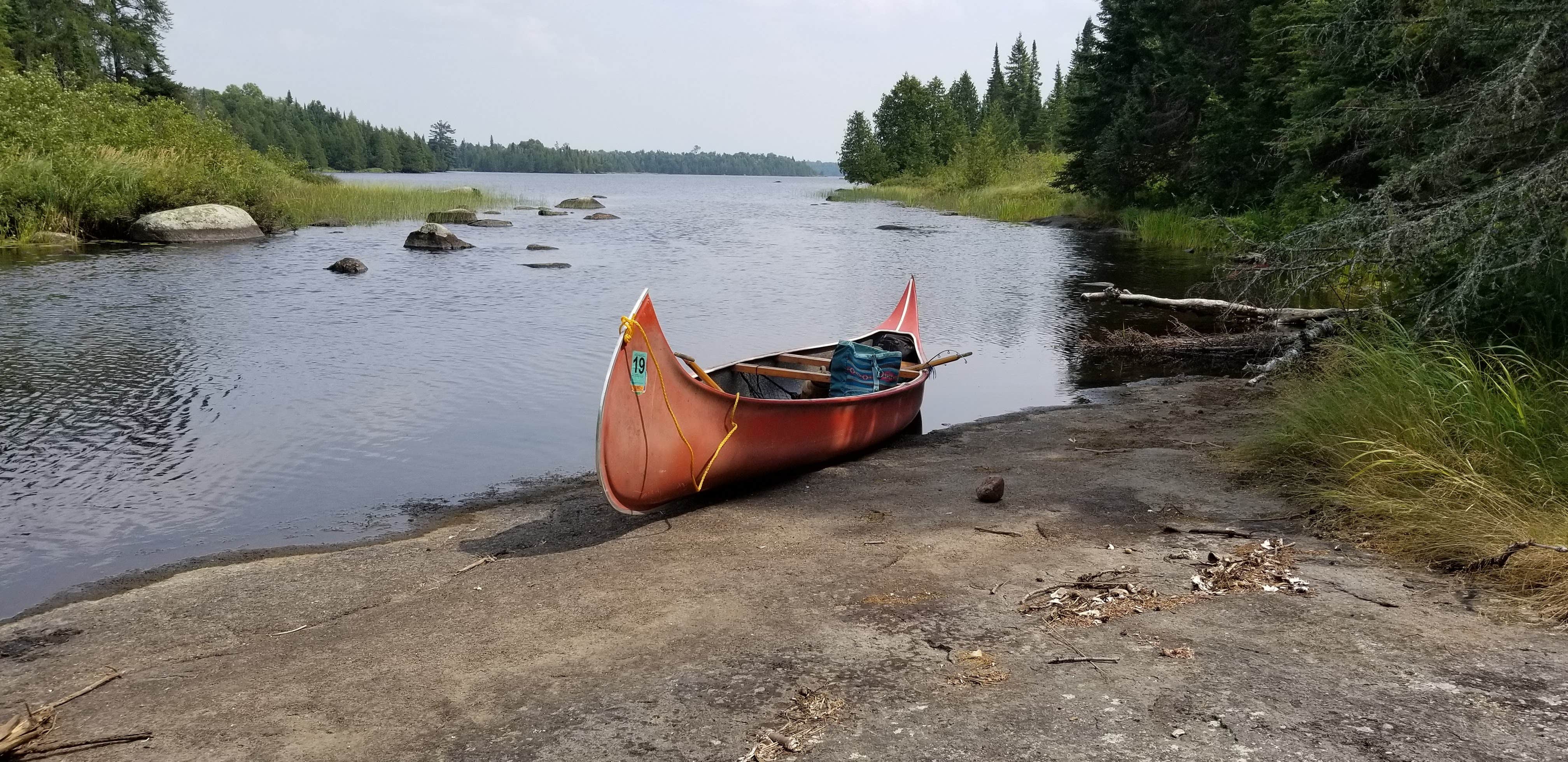 Camper submitted image from Silver Island Lake Campground & Back Country Sites - 1