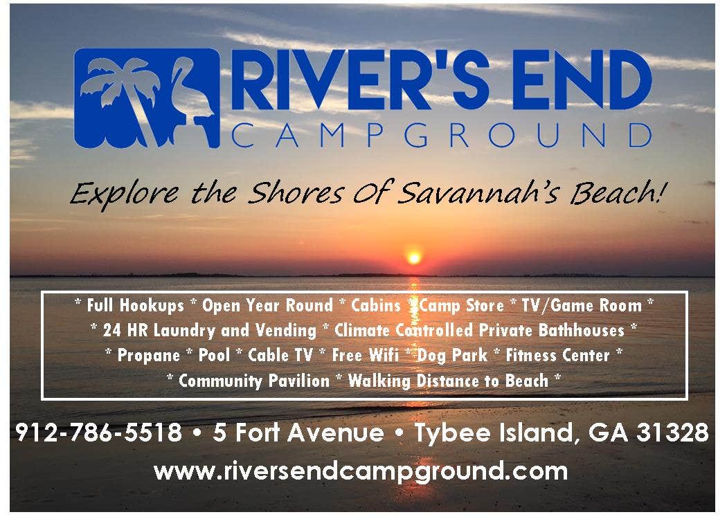 River's End Campground \u0026 RV Park | Tybee Island, Georgia, image size:1050x750