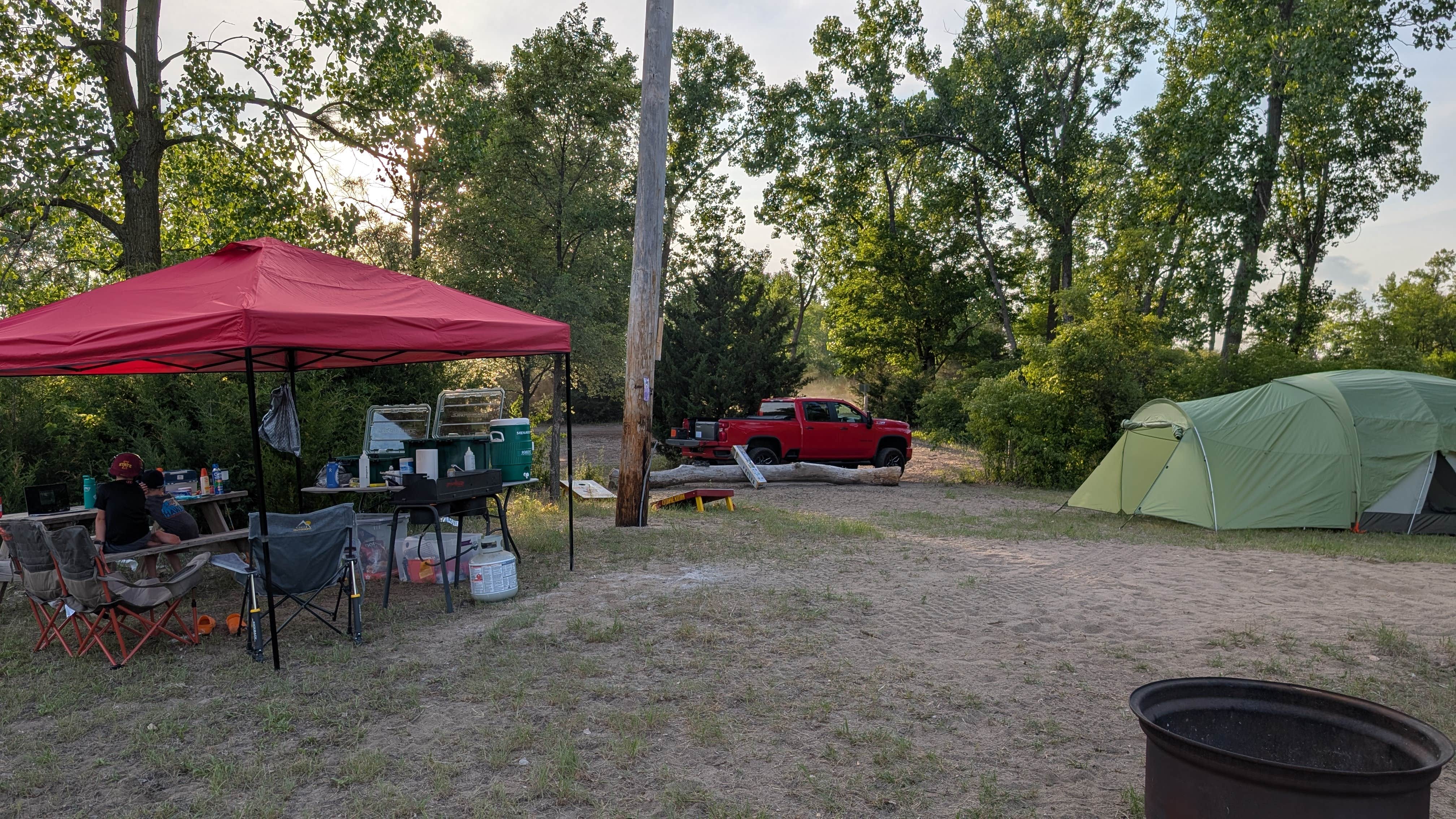 Camper-submitted photo at Colfax Quarry Springs Park near Gladbrook, IA