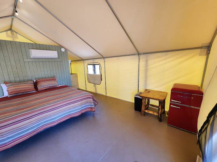 V J.'s photo of glamping accommodations at Pine Creek Cabins Resort near Fillmore, UT