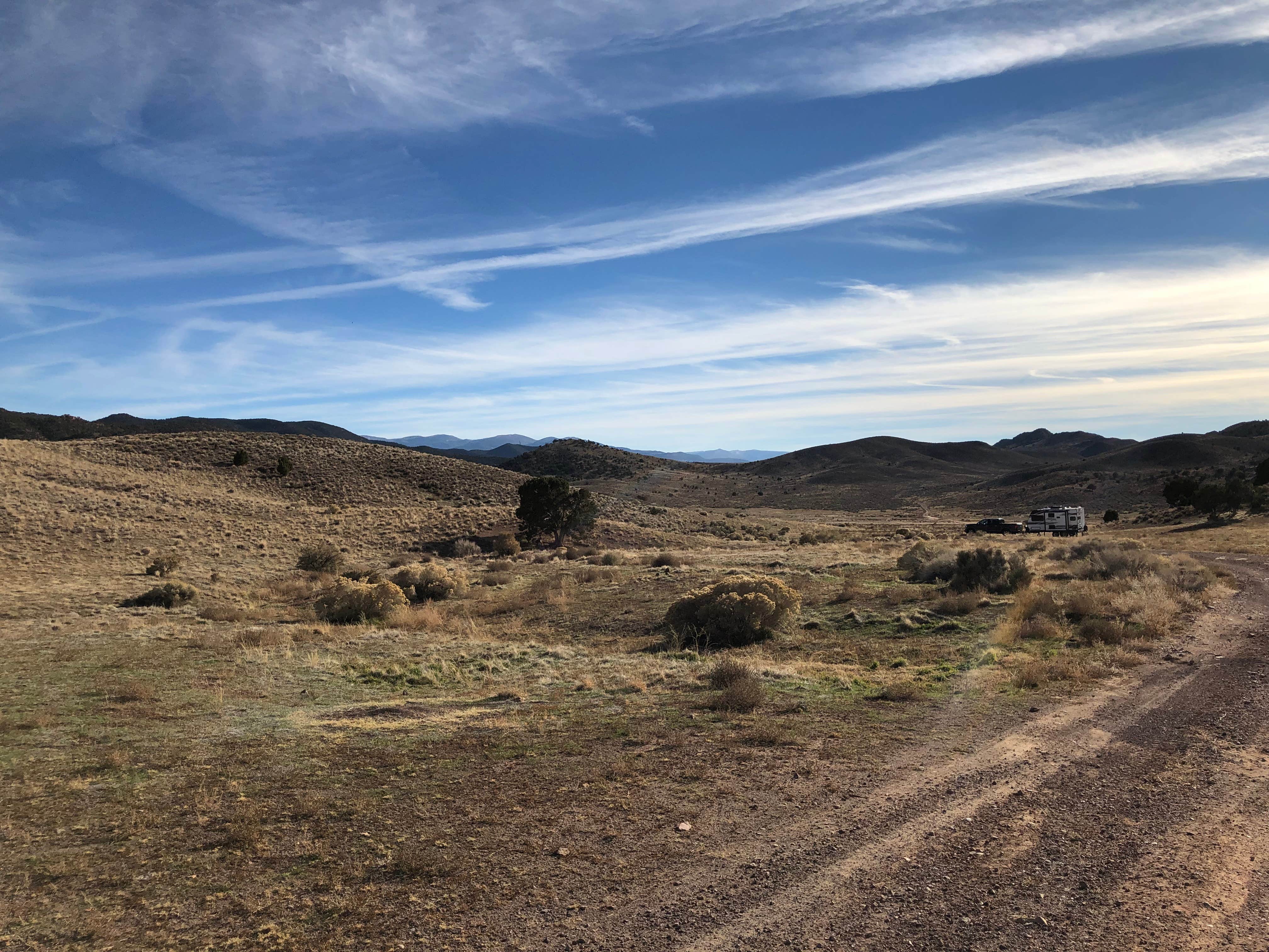 Camper submitted image from Parowan Gap Petroglyphs - 2
