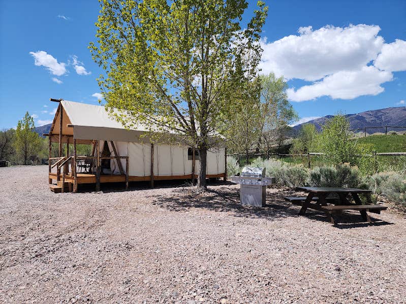 V J.'s photo of a cabin at Pine Creek Cabins Resort near Elsinore, UT