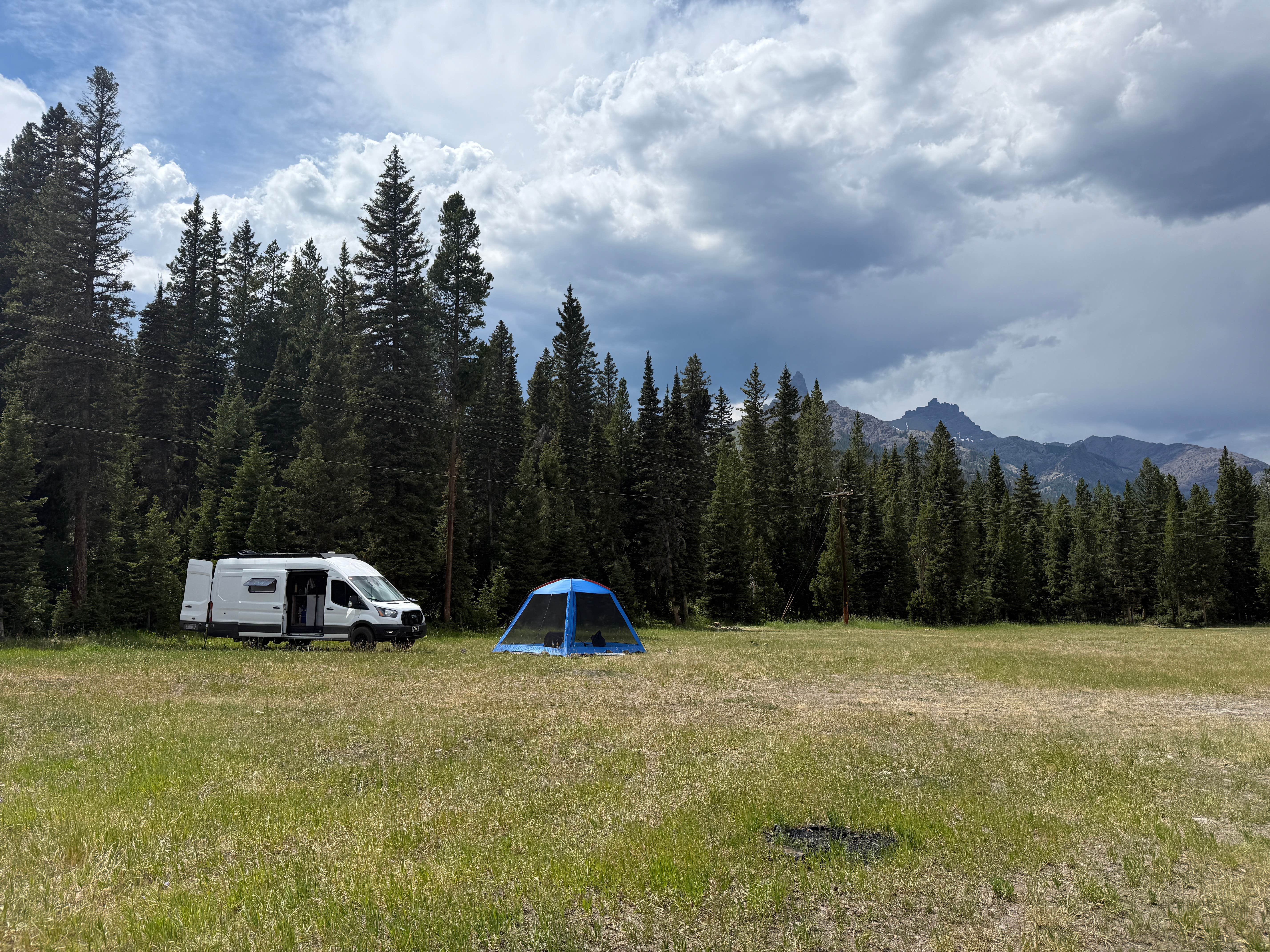 Camping near Rock Creek Dispersed: Pilot Creek Dispersed Camping, Cooke City, Wyoming