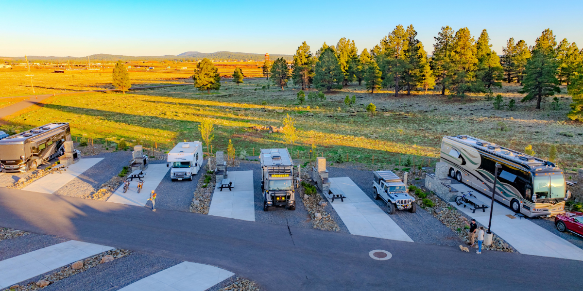 Camper-submitted photo at Village Camp Flagstaff near Bellemont, AZ