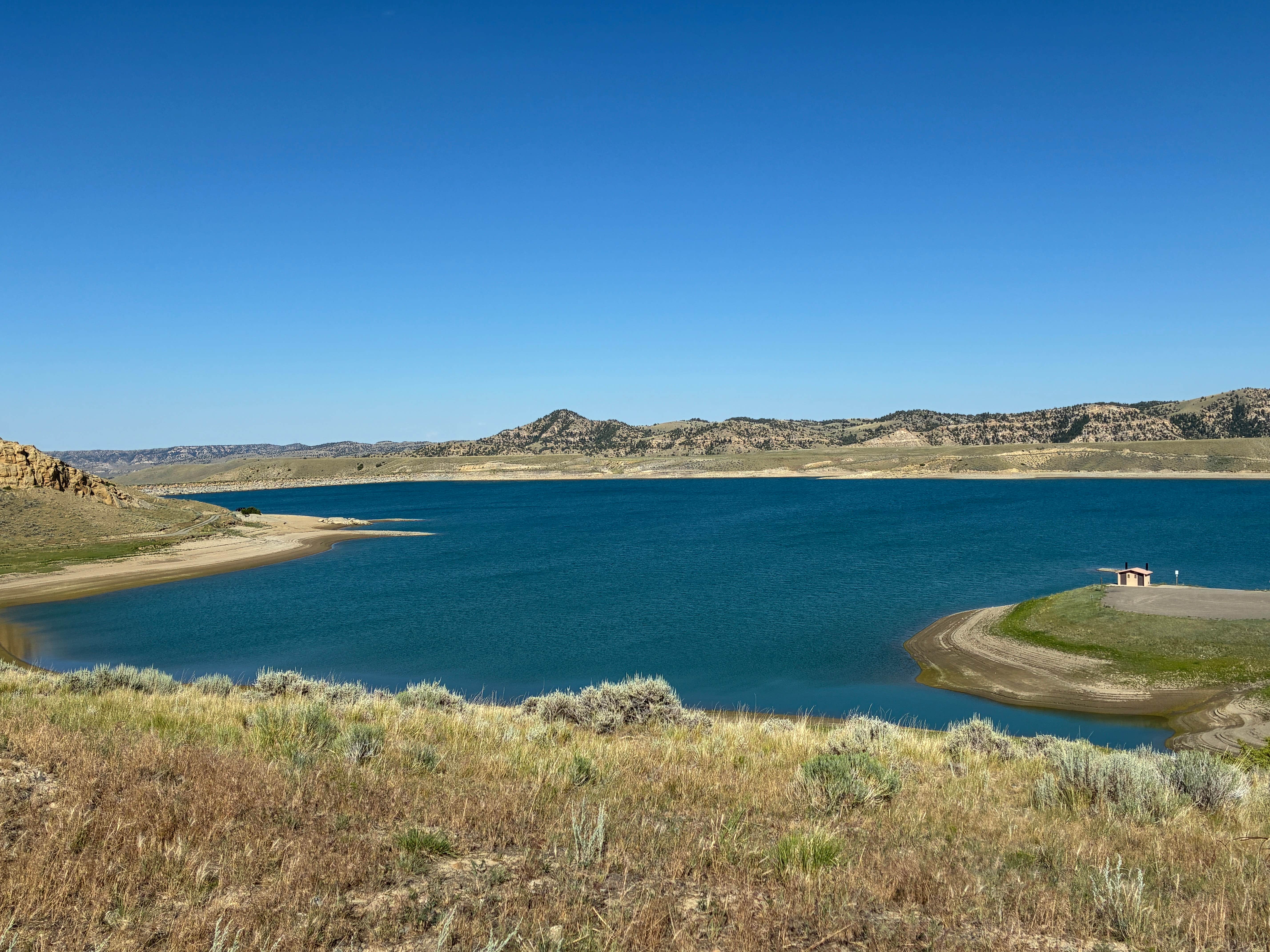 Camping near Meeteetse: Lower Sunshine Reservoir, Meeteetse, Wyoming