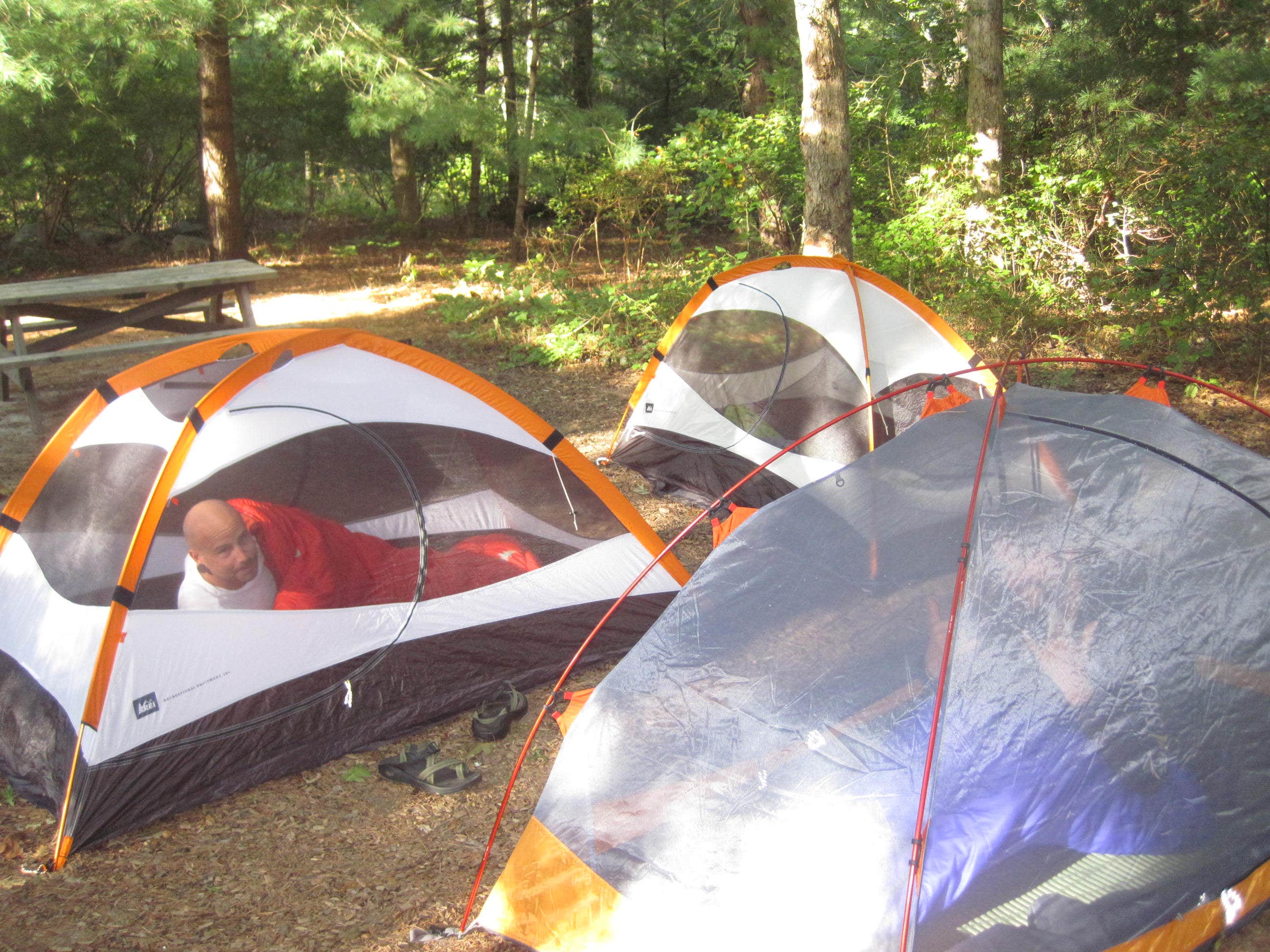 Michael K.'s photo at Nickerson State Park Campground near Harwich Port, MA