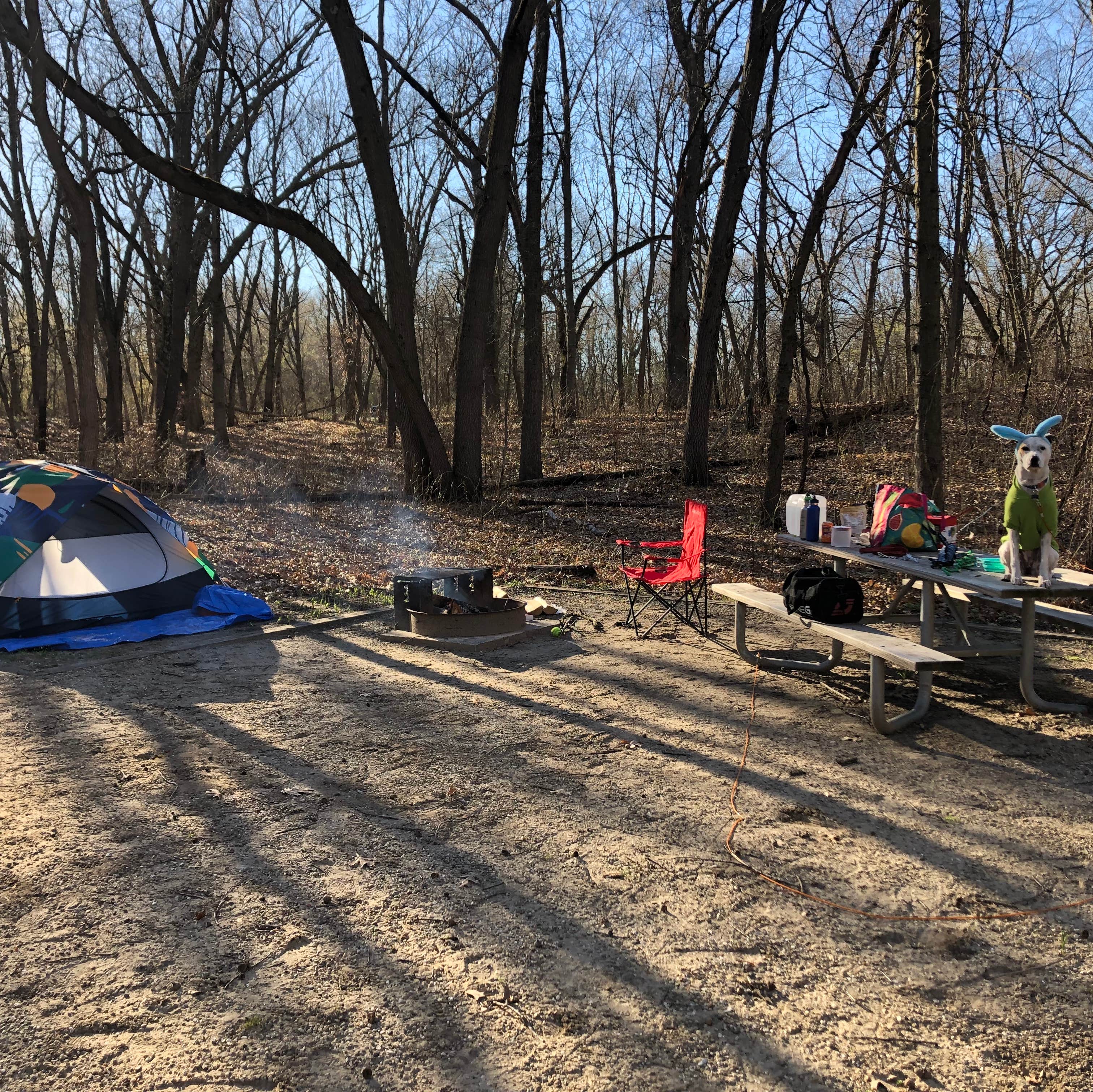 Dickie H.'s photo at Dunewood Campground — Indiana Dunes National Park near Valparaiso, IN