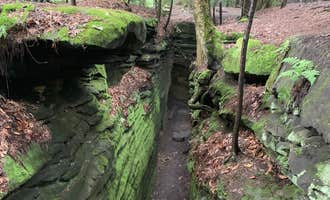 Camping near West Branch State Park Campground: Nelson-Kennedy Ledges Quarry Park, Garrettsville, Ohio