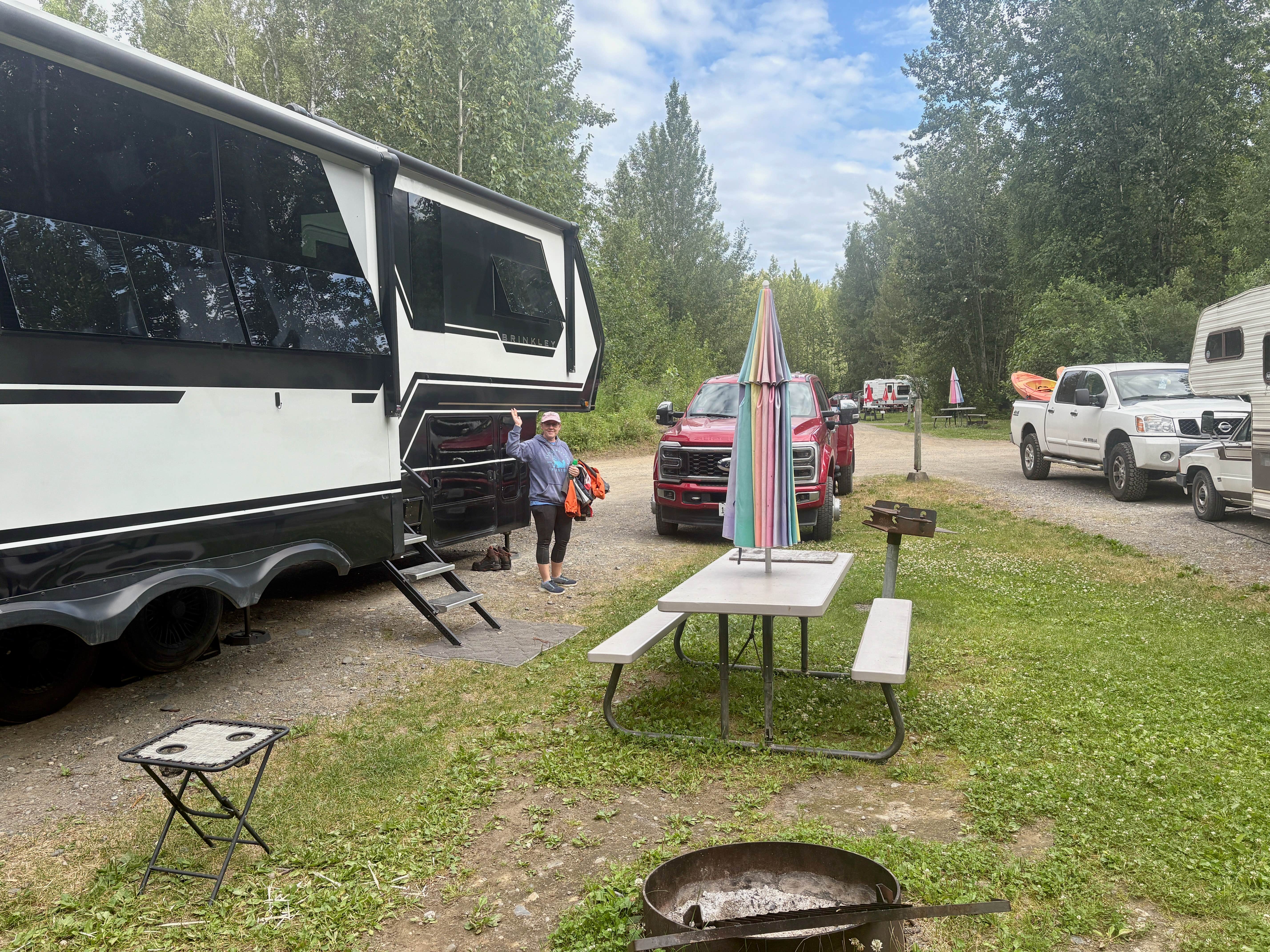 MickandKarla W.'s photo at Montana Creek Campground near Talkeetna, AK